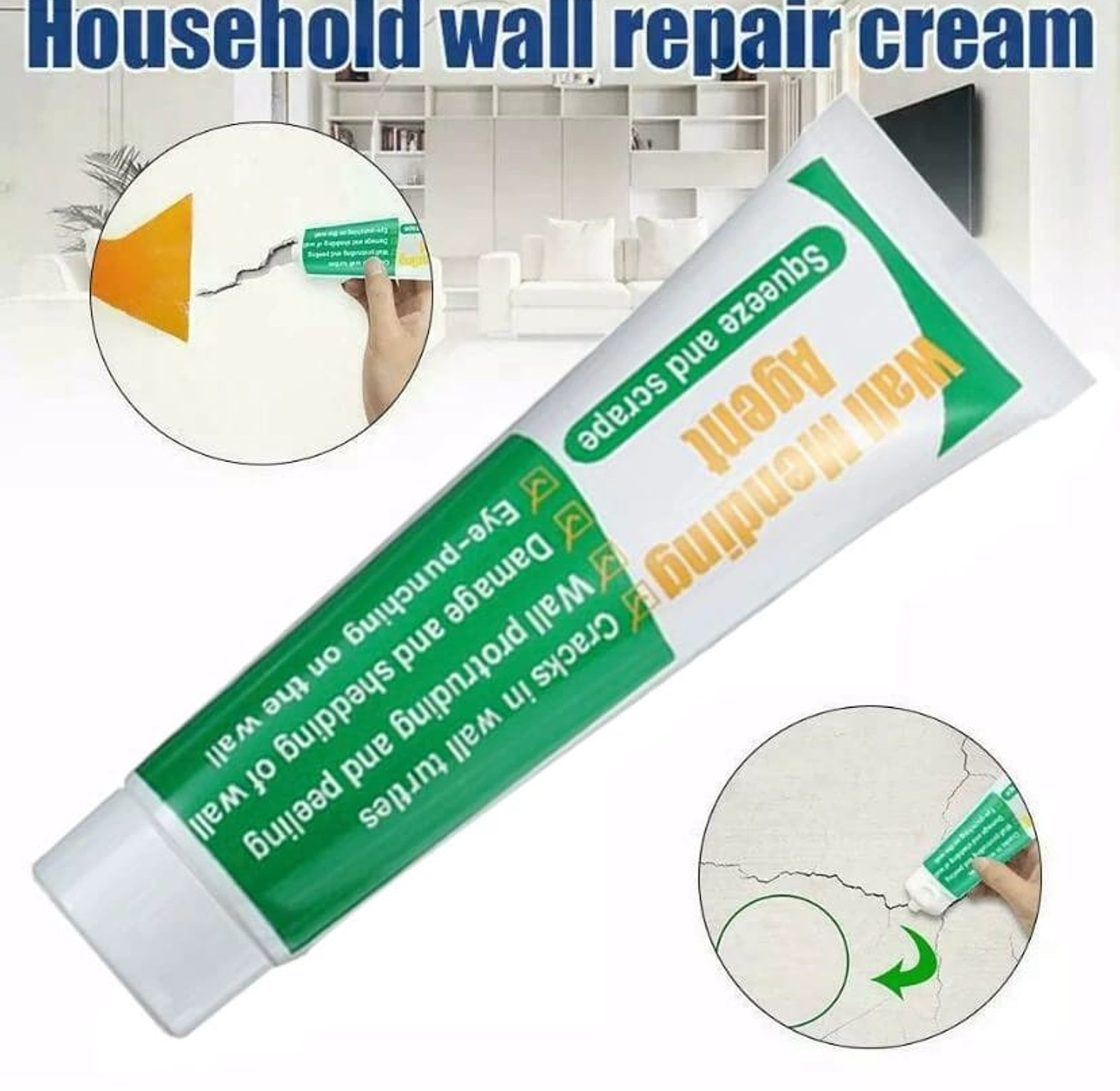 Damaged Wall Repair Paste image