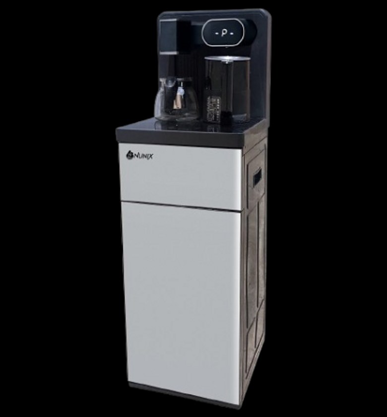  Nunix A1C Bottom Load Hot and Cold Water Dispenser also features a coffee maker image