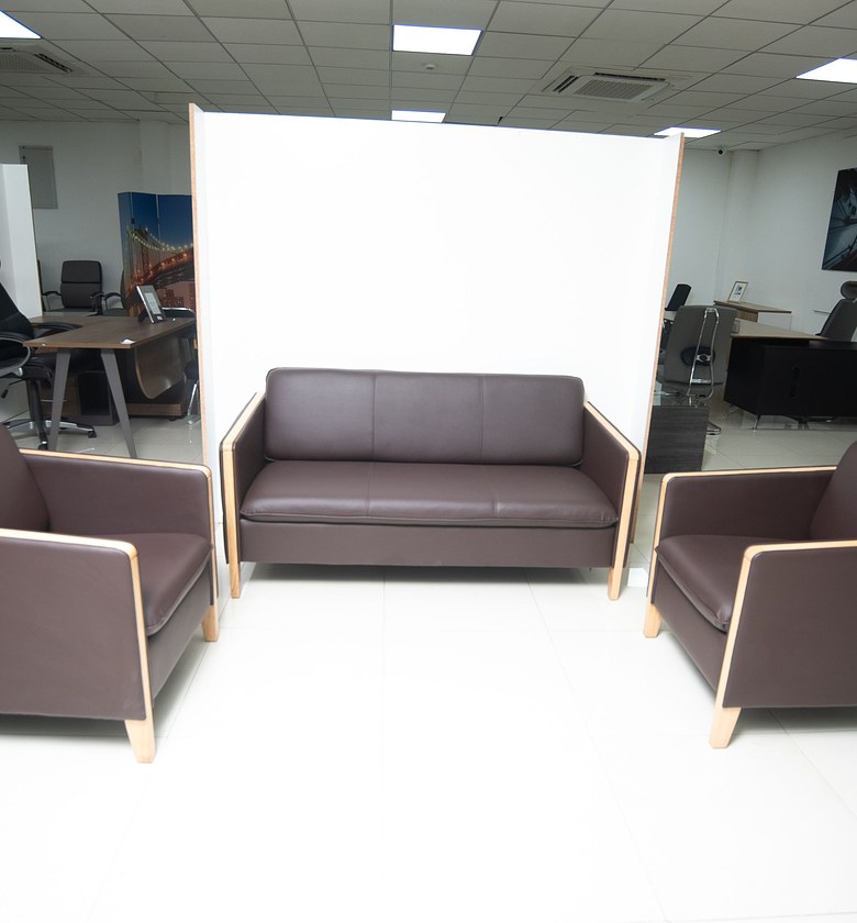 OFFICE SOFA 3+1+1 CLR DAR image