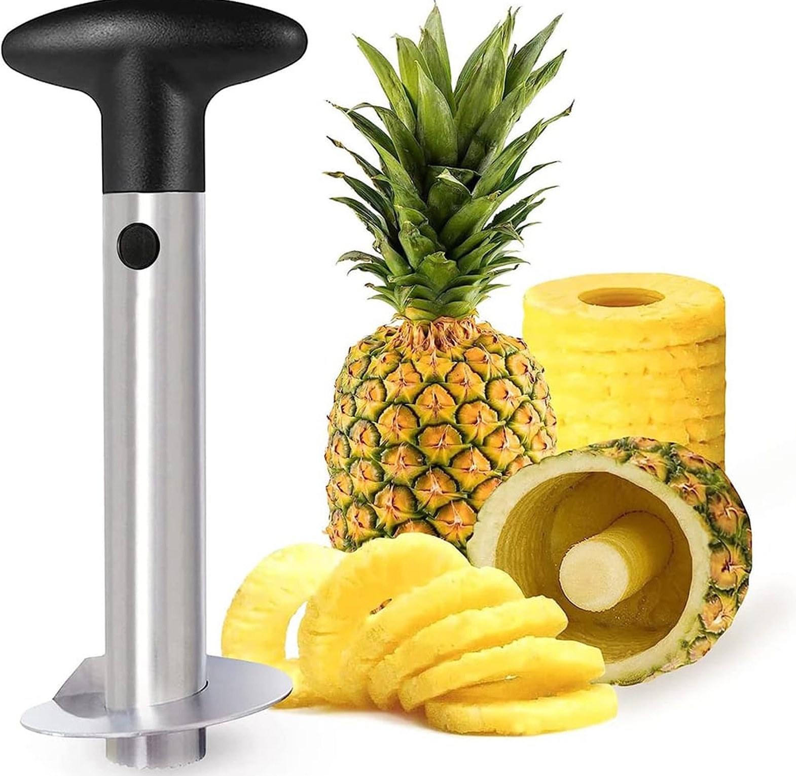 Stainless Steel Pineapple Corer & Slicer image