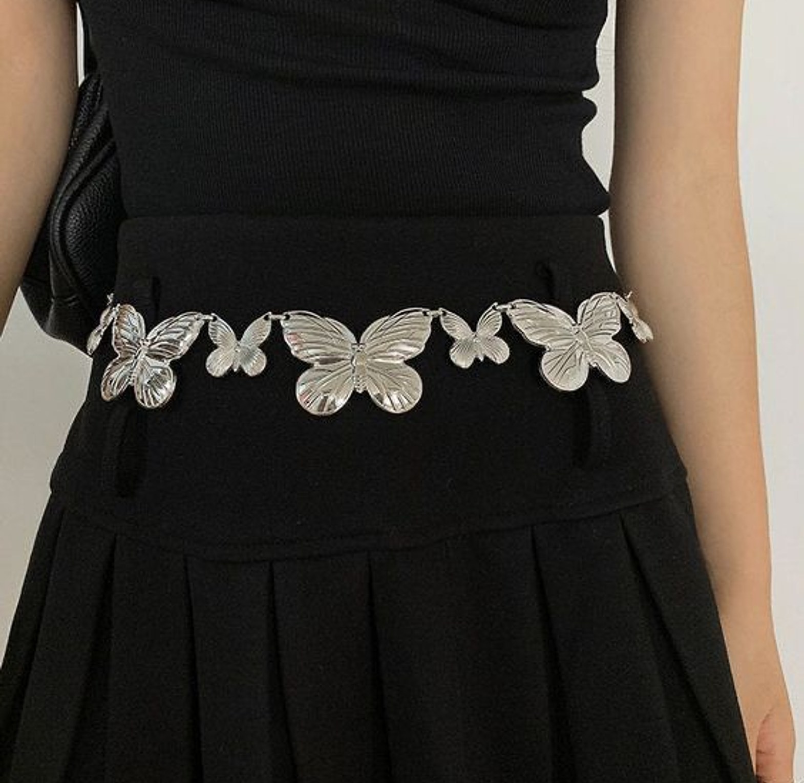 Delicate Butterfly Chain Belt image