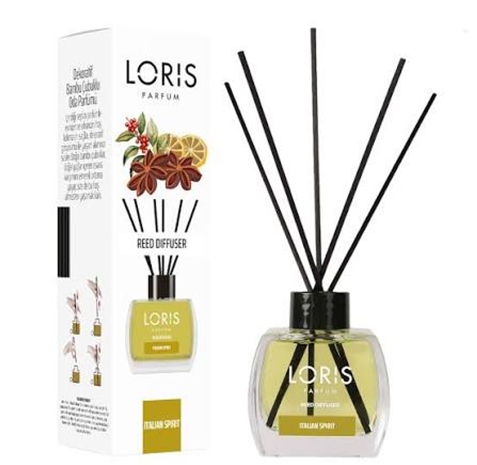 Loris Italian Spirit Reed Diffuser 120ml image