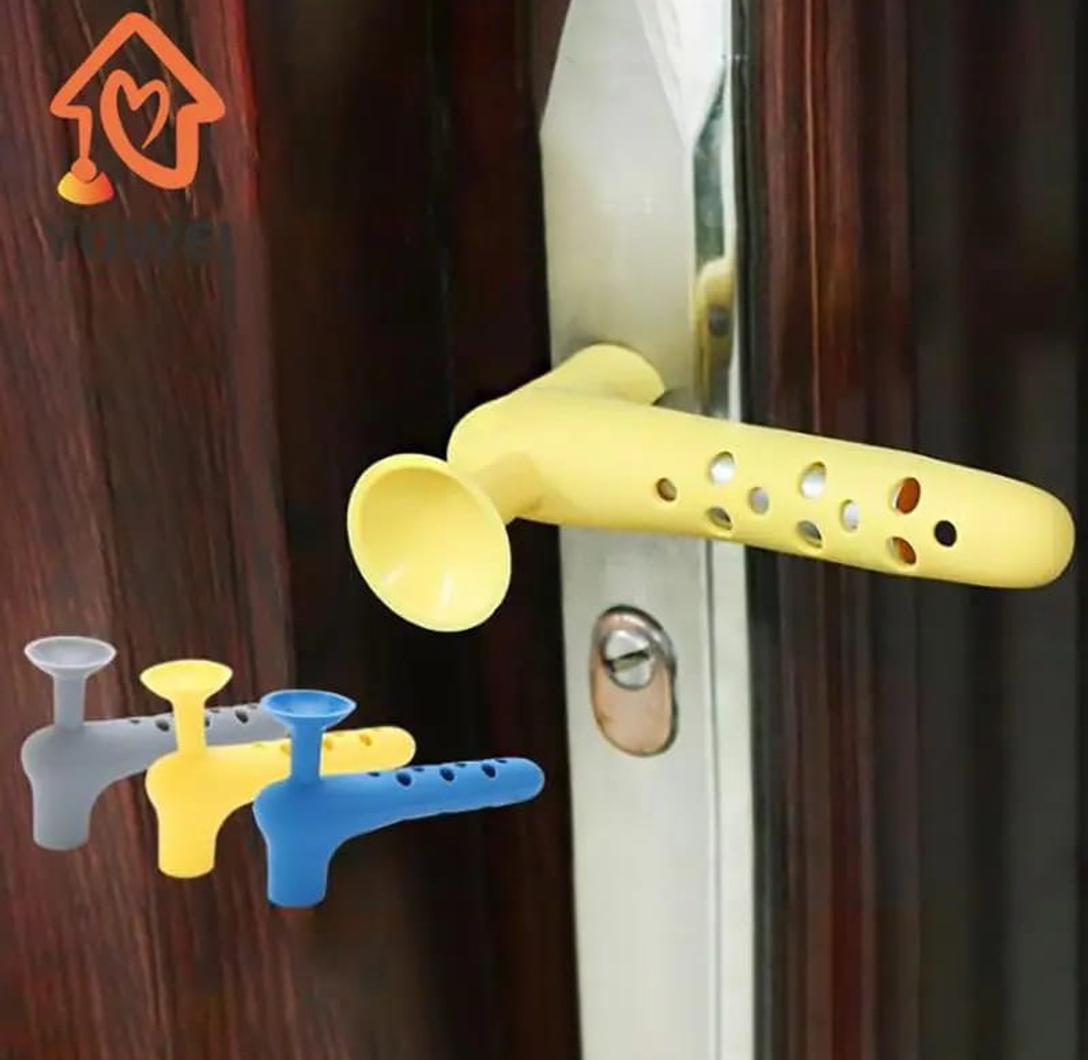 Door Handle Anti-Collision Pad, Knob Cover image