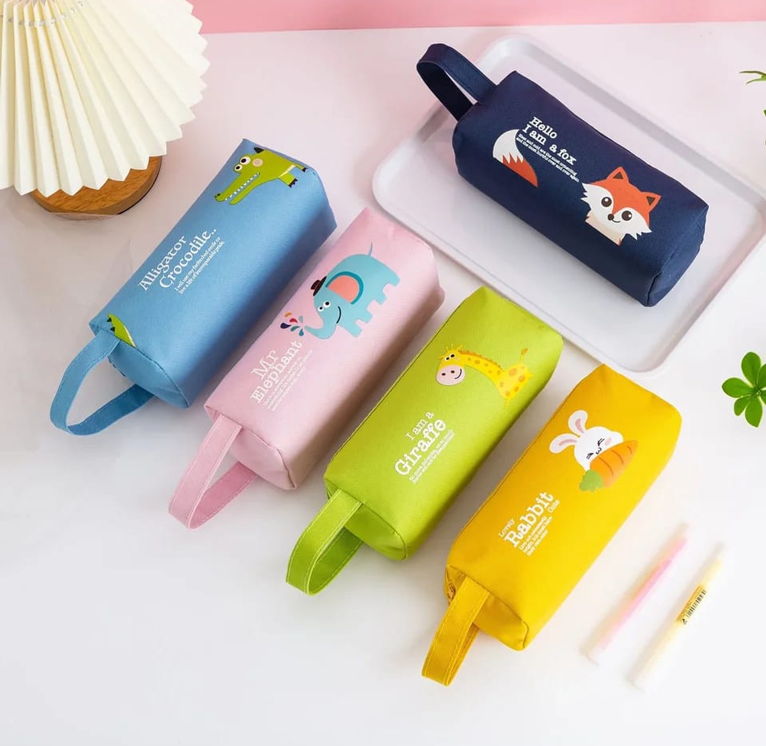 Portable Canvas Pencil Case  image