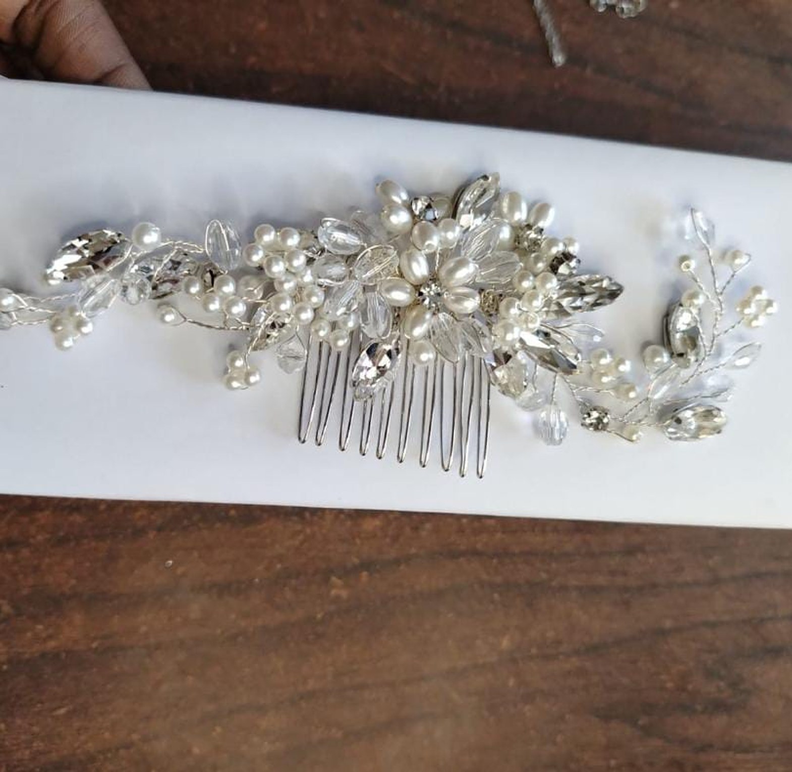Bridal Hair comb image