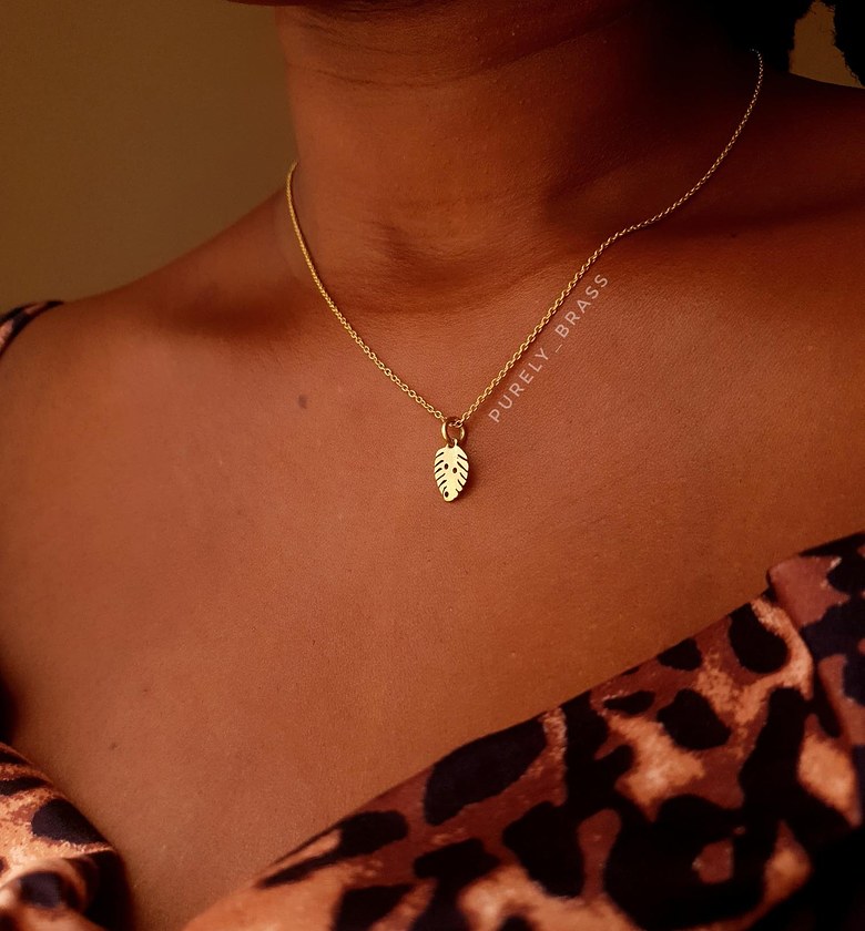 Brass Necklace image