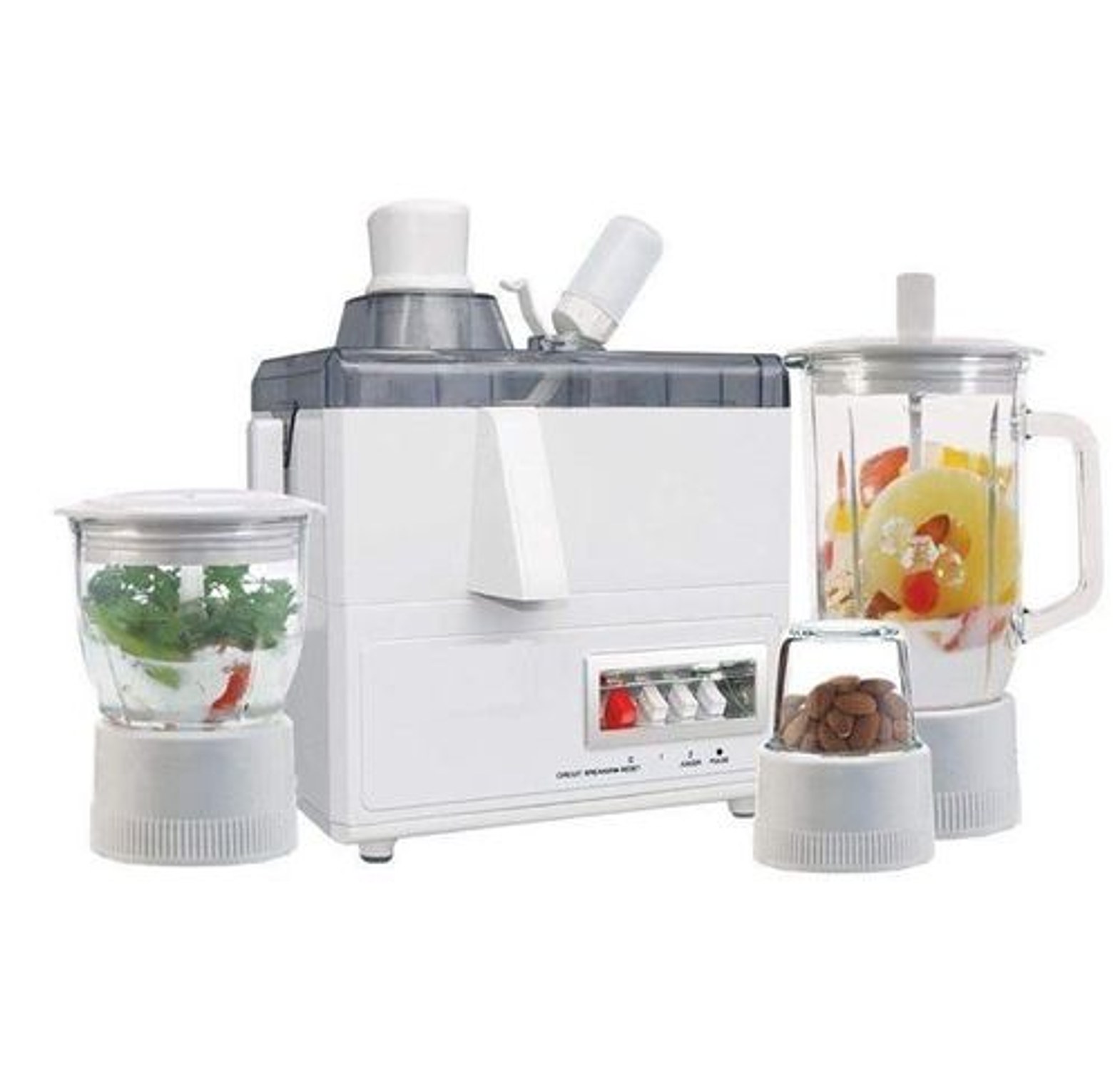 Smart Pro 4 IN 1 JUICER BLENDER CHOPPER AND GRINDER NEW 500W image