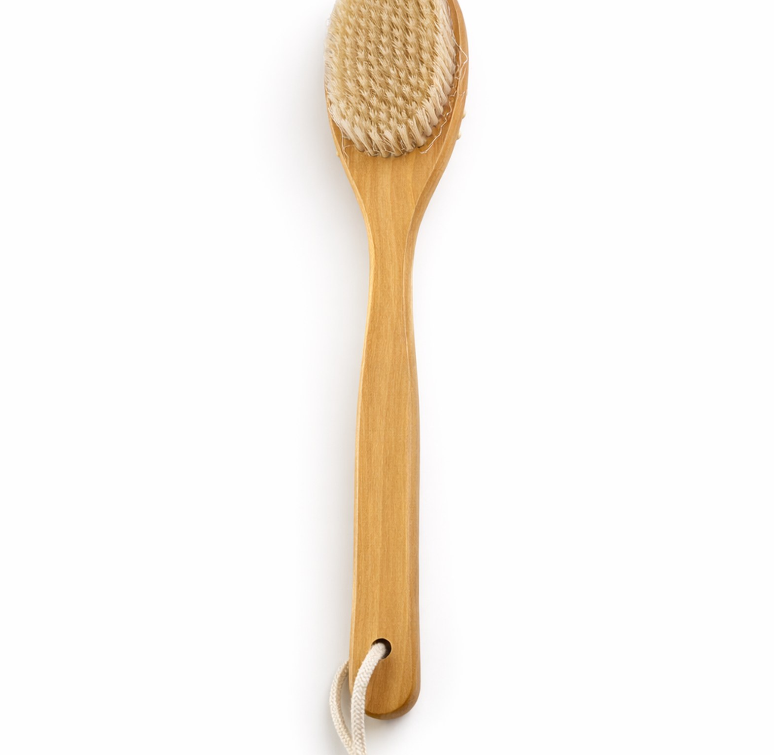 Gotani Long Dry Brush – Natural Bristle Body Brush with Massage Nodes Long Dry brush (double sided) image