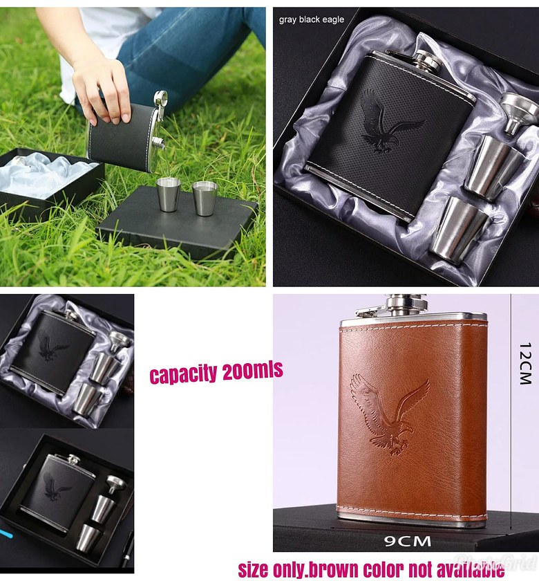 Hip Whisky Bottle Set image