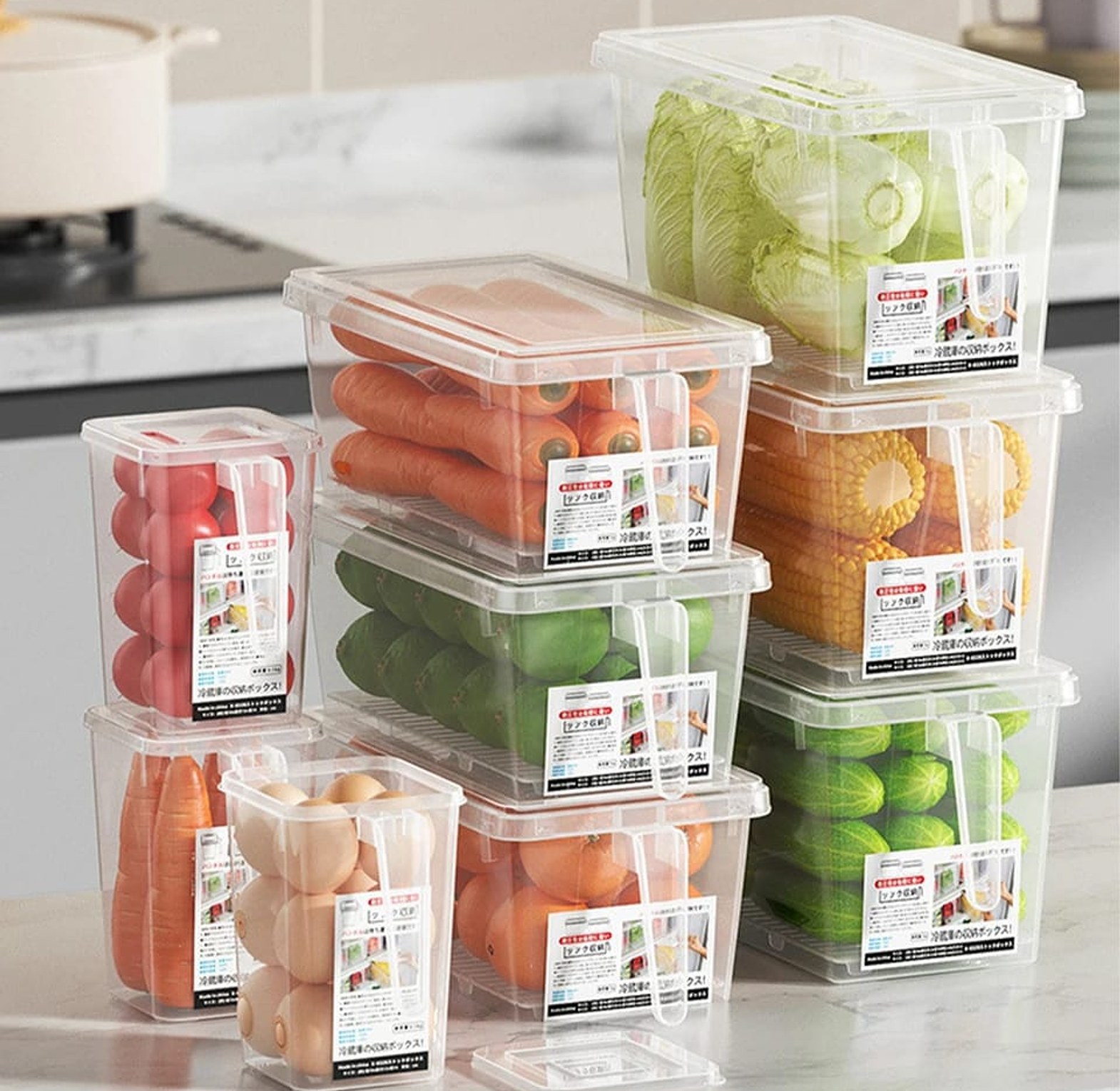 Vegetable Eggs Meat Storage Box  image