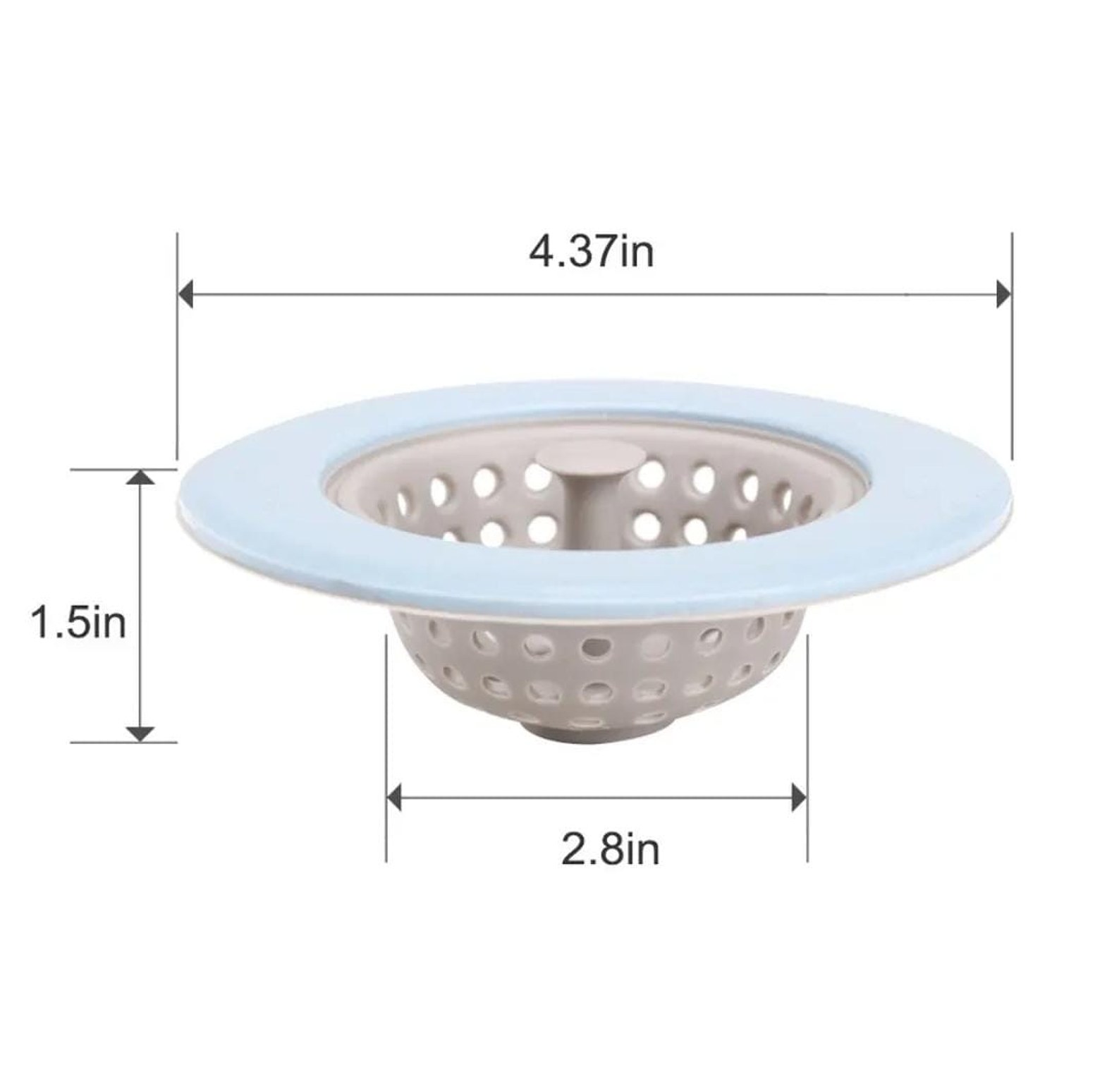 Round Silicone Sink Strainer image
