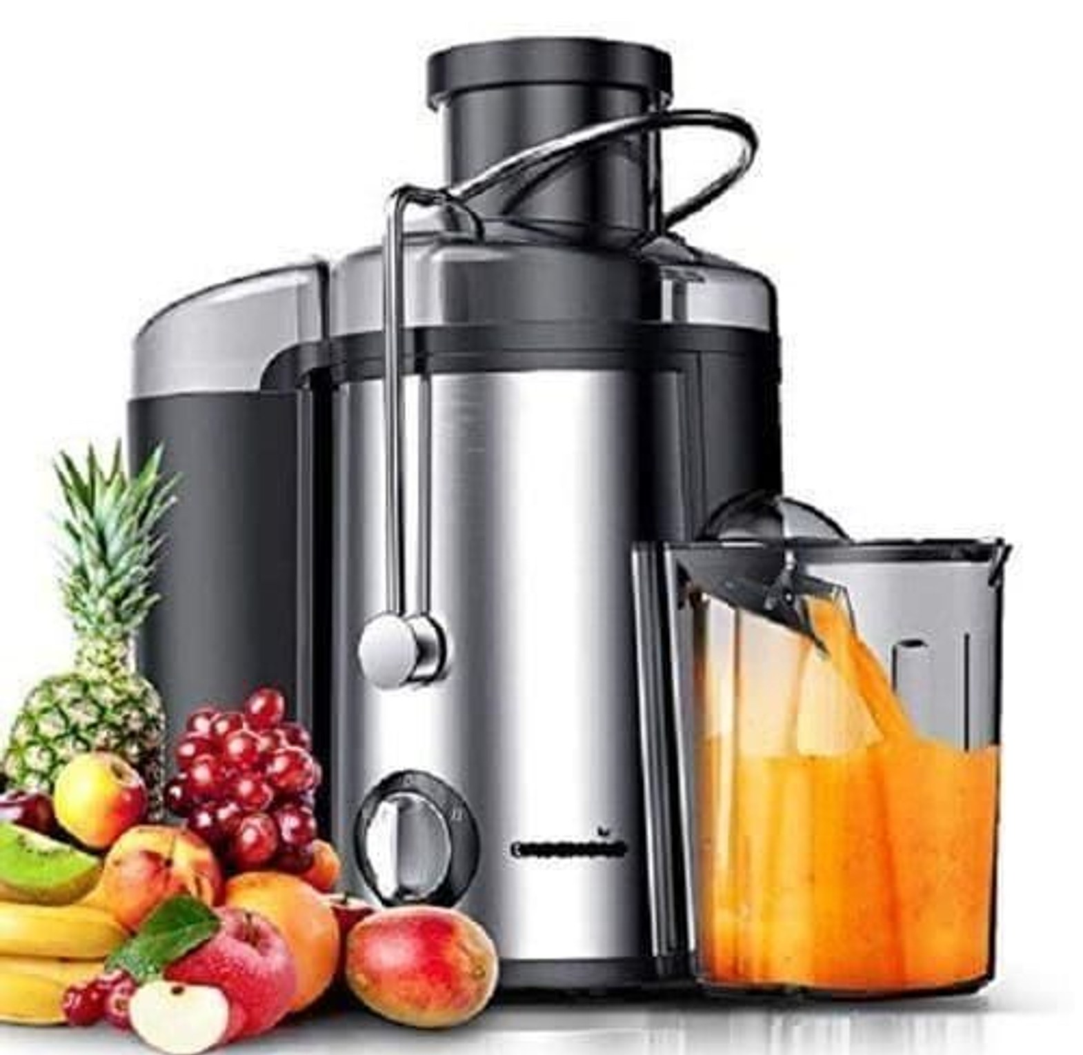 SILVER CREST T Quality 800 Watts Juicer Making Machine Whole Fruit And Vegetable Juice Extractor image