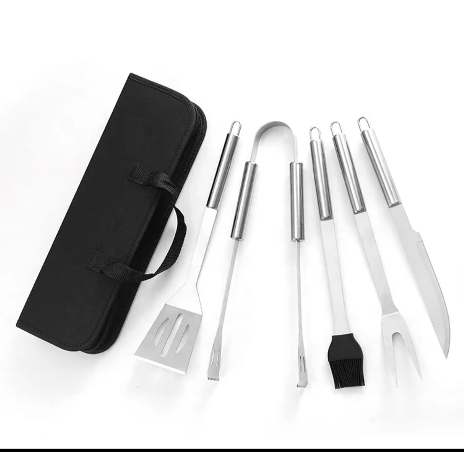 BBQ Grill Utensils Tool Set with Portable Storage Case image