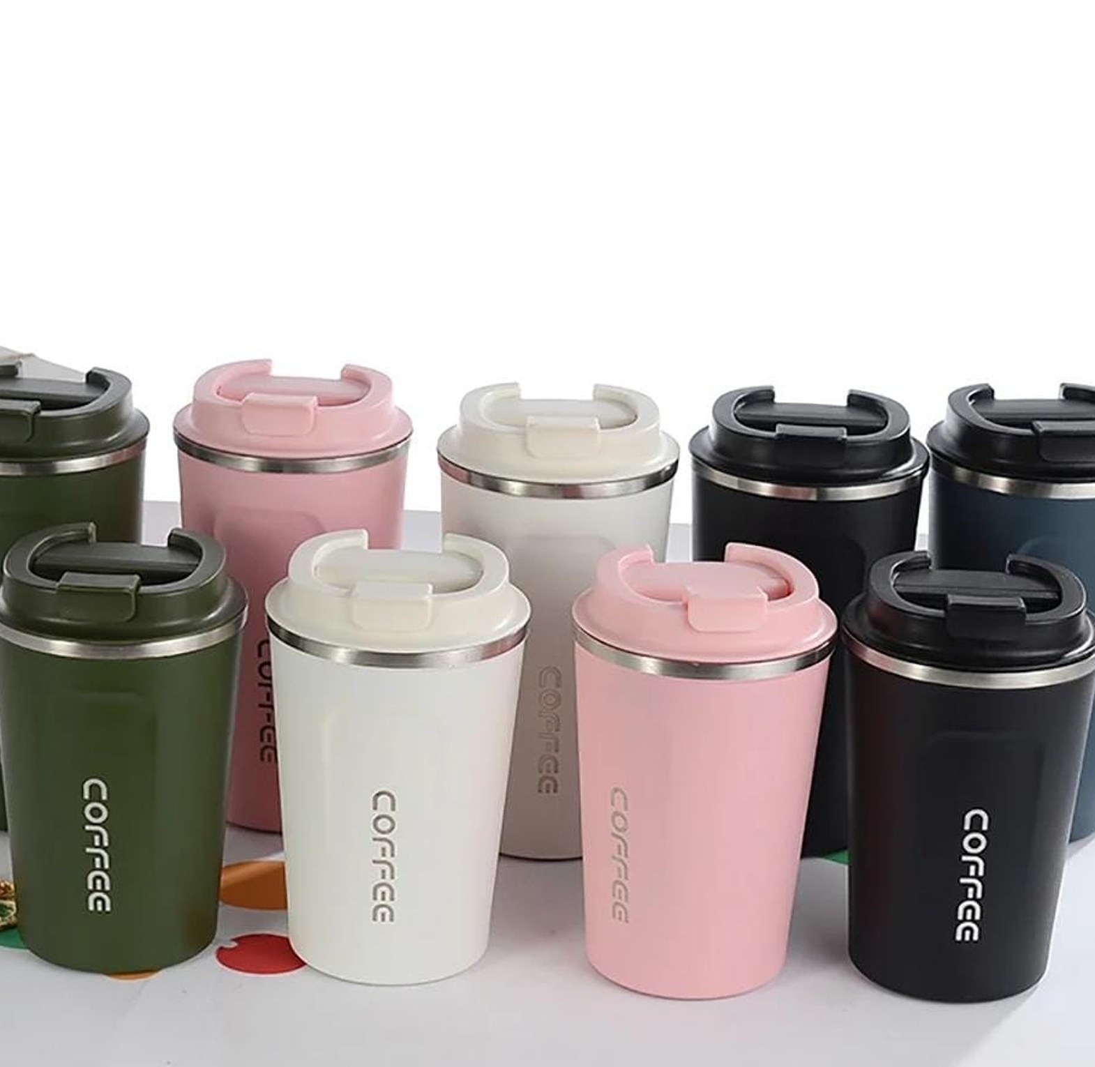 Premium 510ml Six-Layer Insulated Coffee Thermocup image