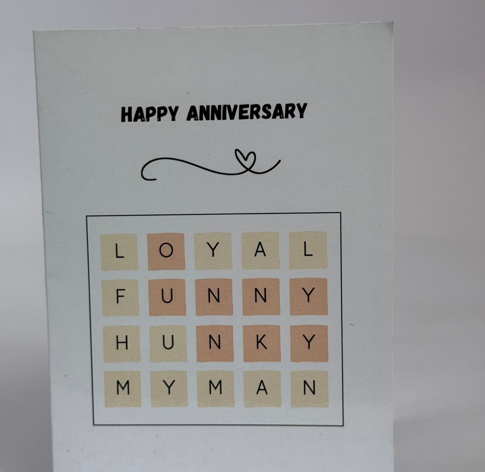 Happy anniversary card  image