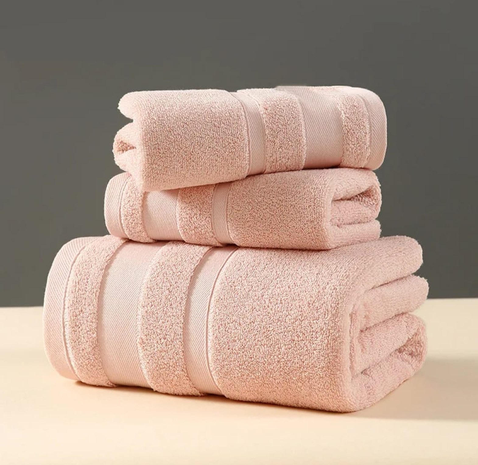 3-Piece Combed Cotton Towel Set image