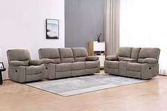 ARCHER 7 Seater Fabric Recliner (3+2+1+1) thumbnail 1