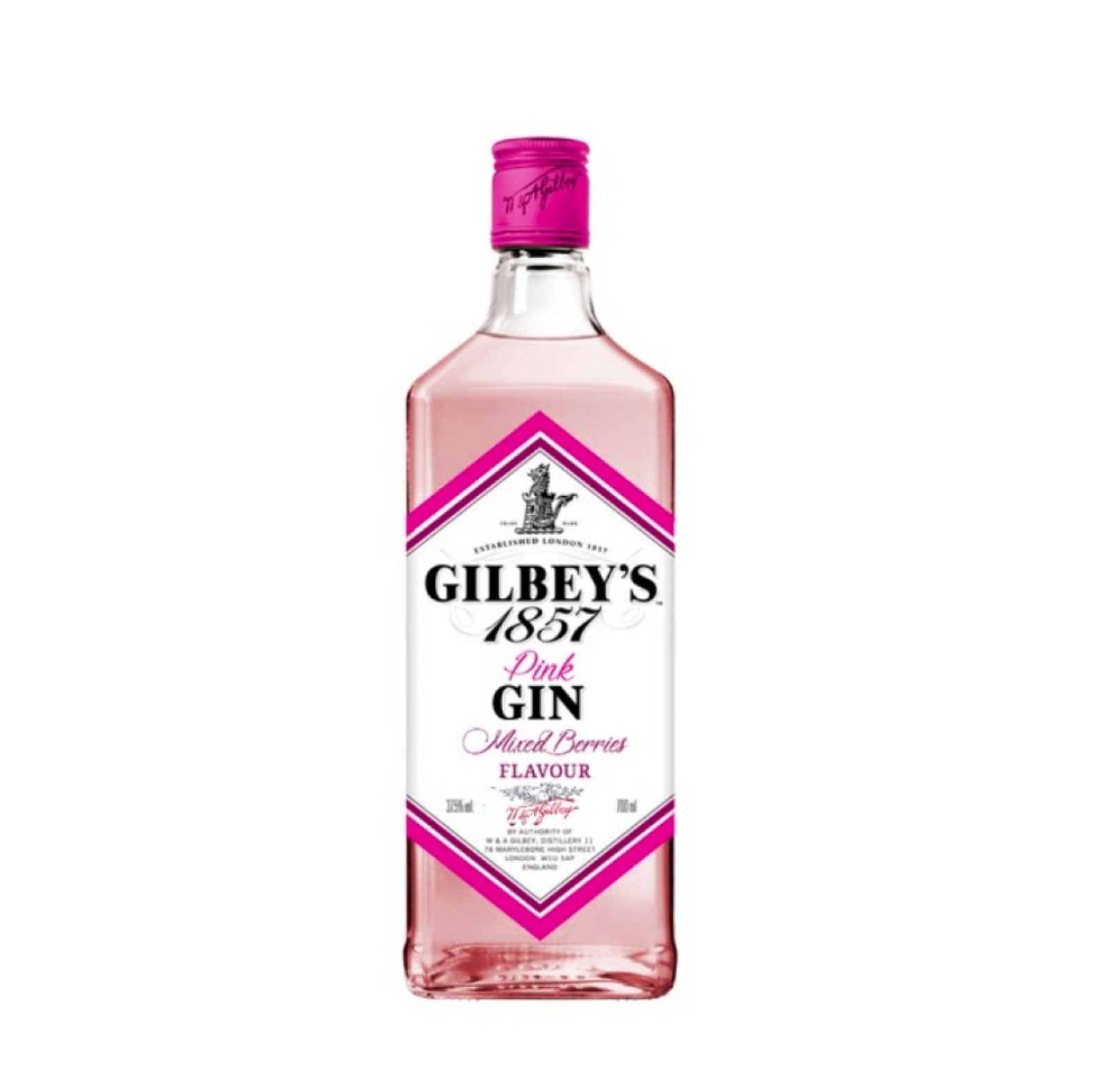 Gilbey’s Mixed Berries Pink Gin – 700ml image