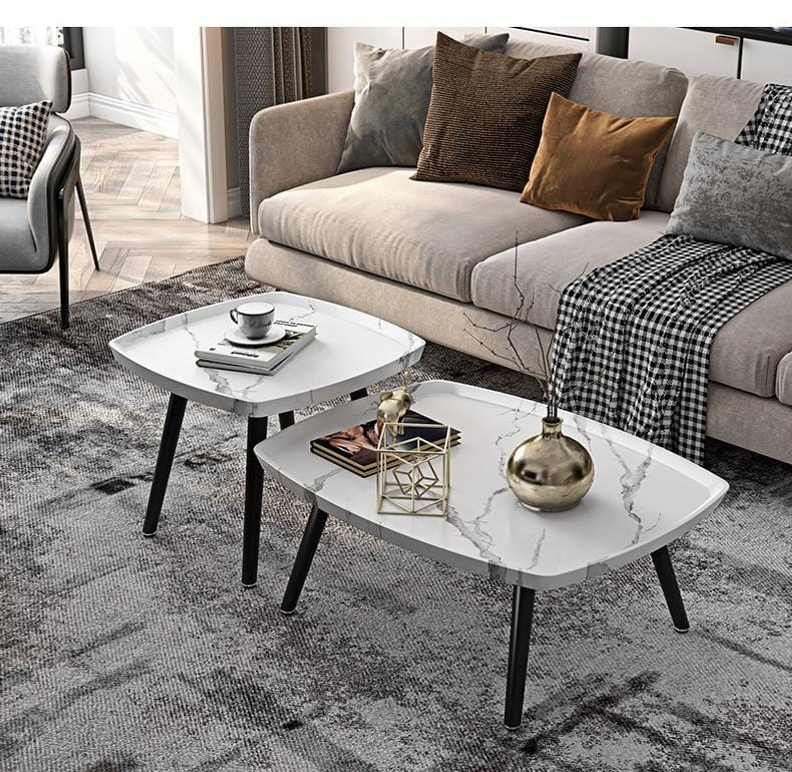 High Quality 2pc Coffee Table image