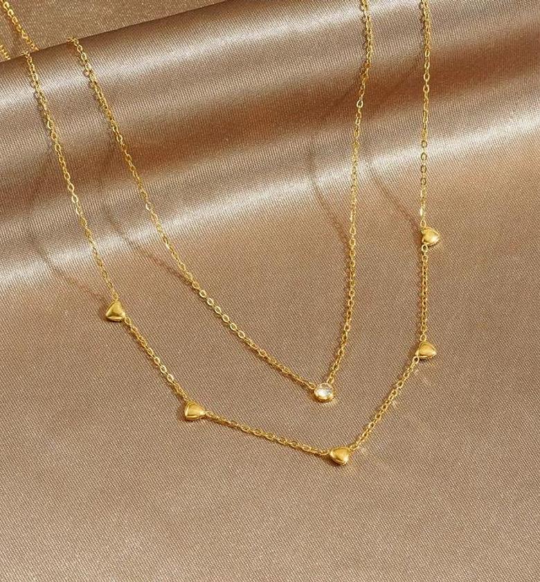 Simple Heart Necklace  image