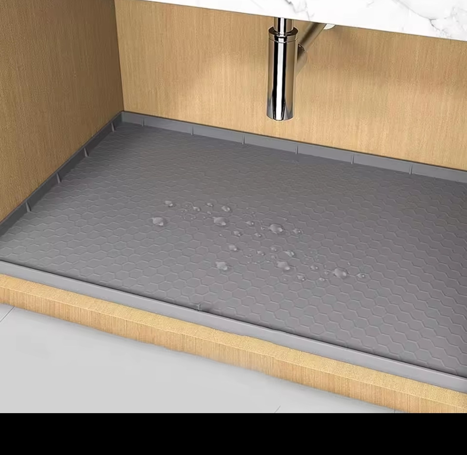 Waterproof,non-slip, under the sink mat image