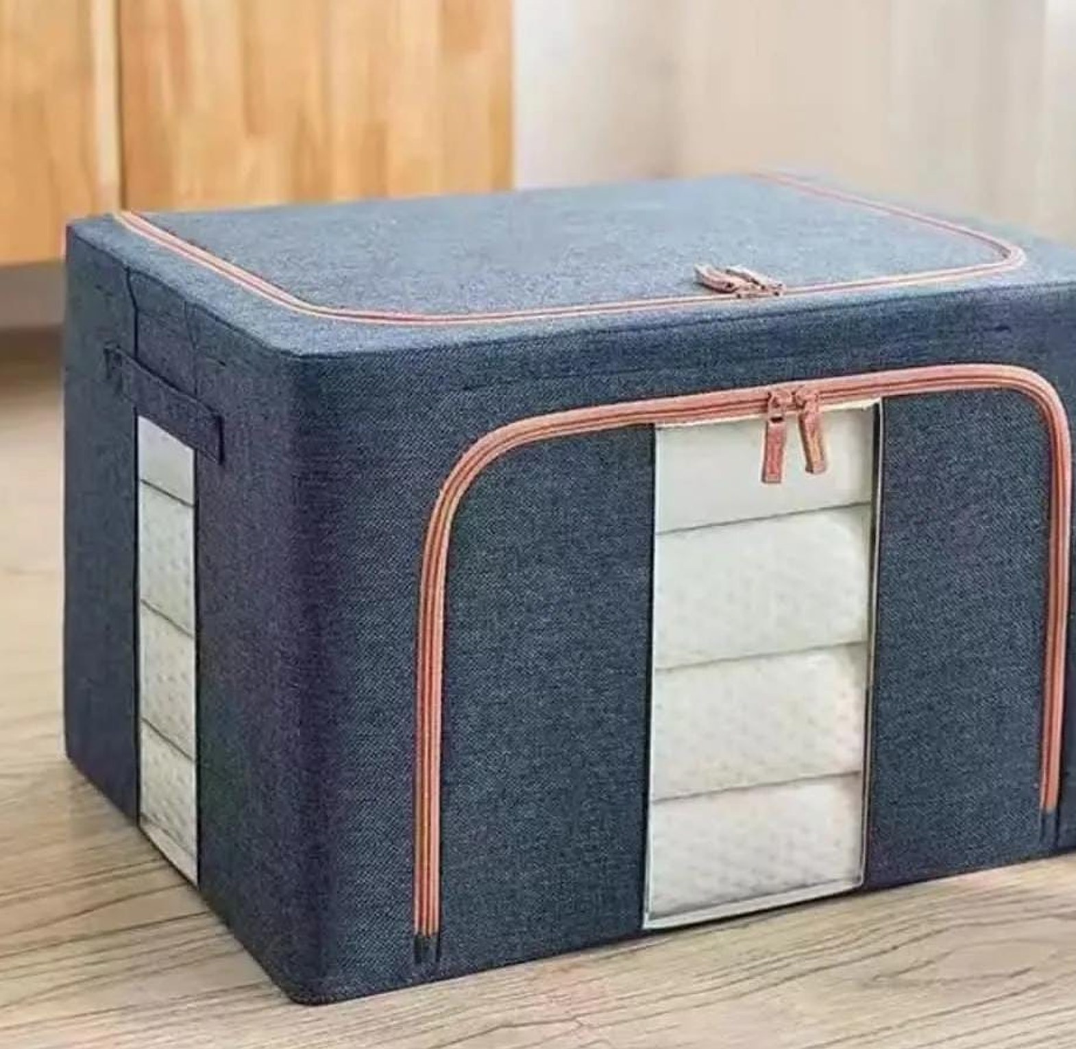 100L Zipped Storage box/ wardrobe organiser image