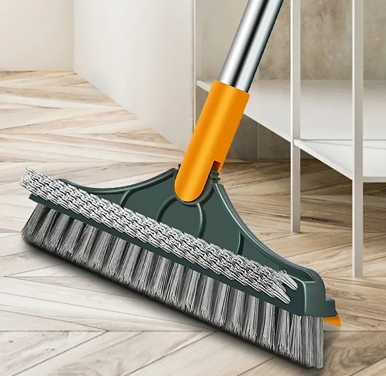 V-Shaped Floor Brush Scrubber image