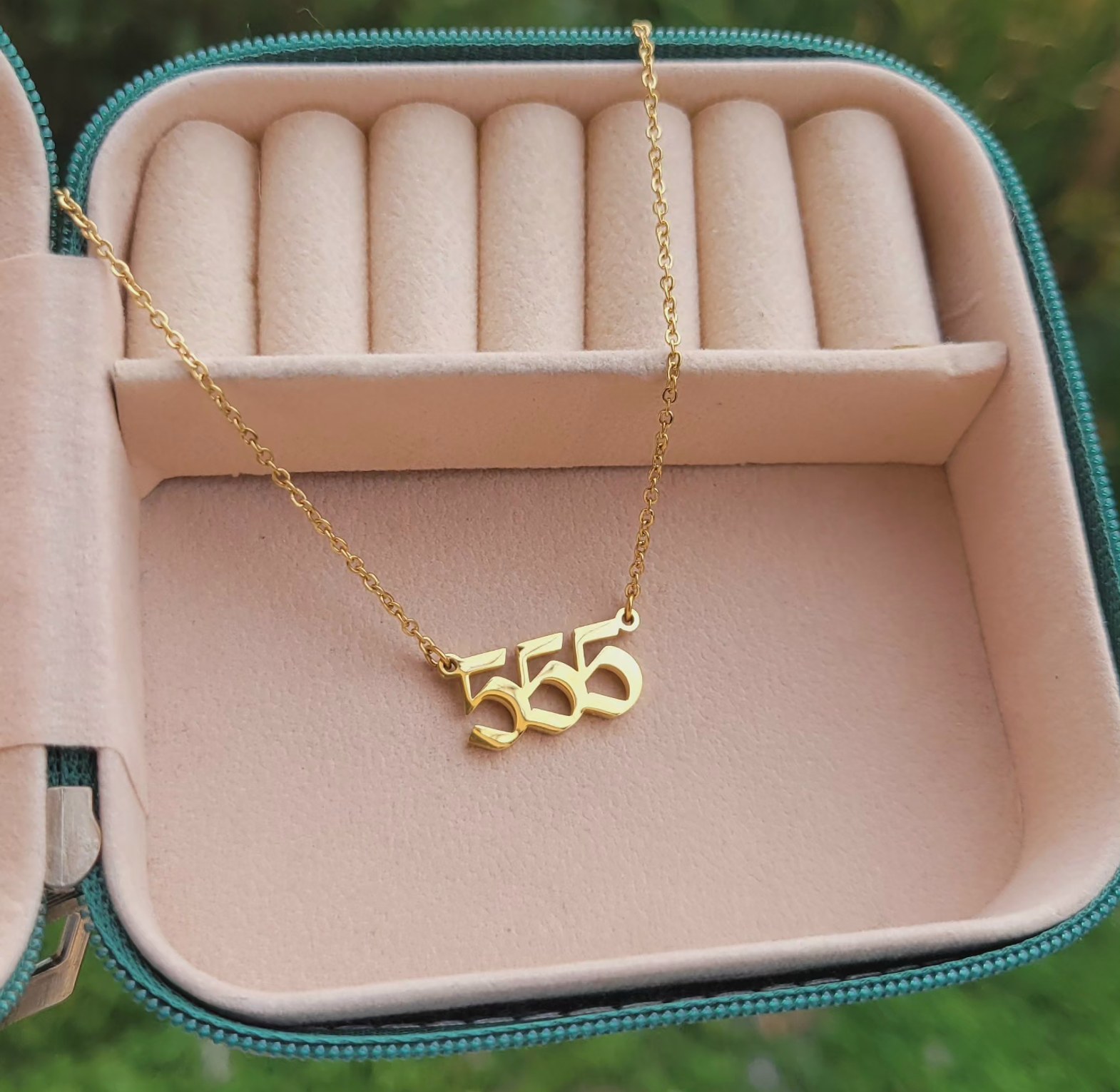 Angel numbers necklace  image