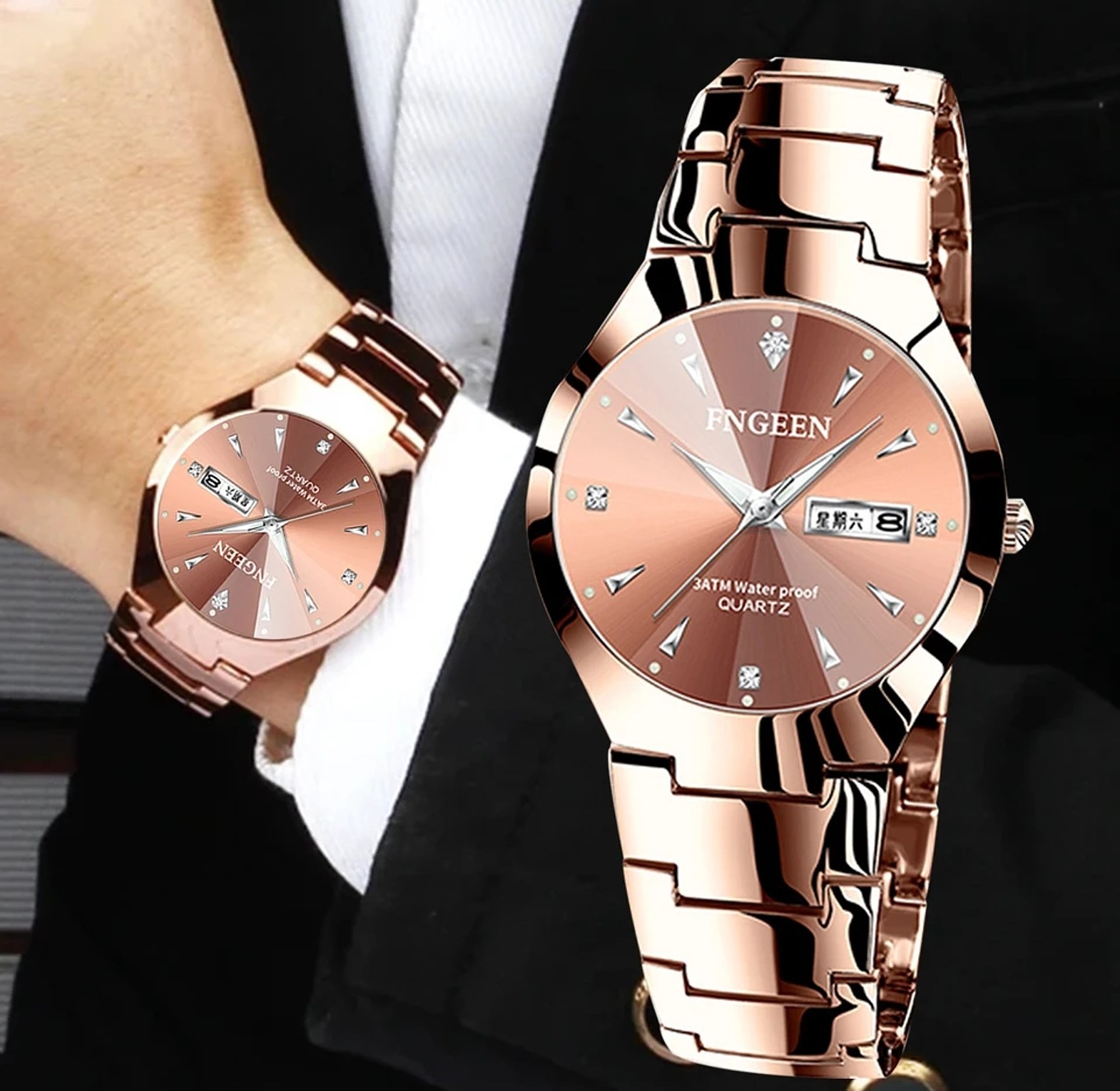 Rose Gold women's watch image