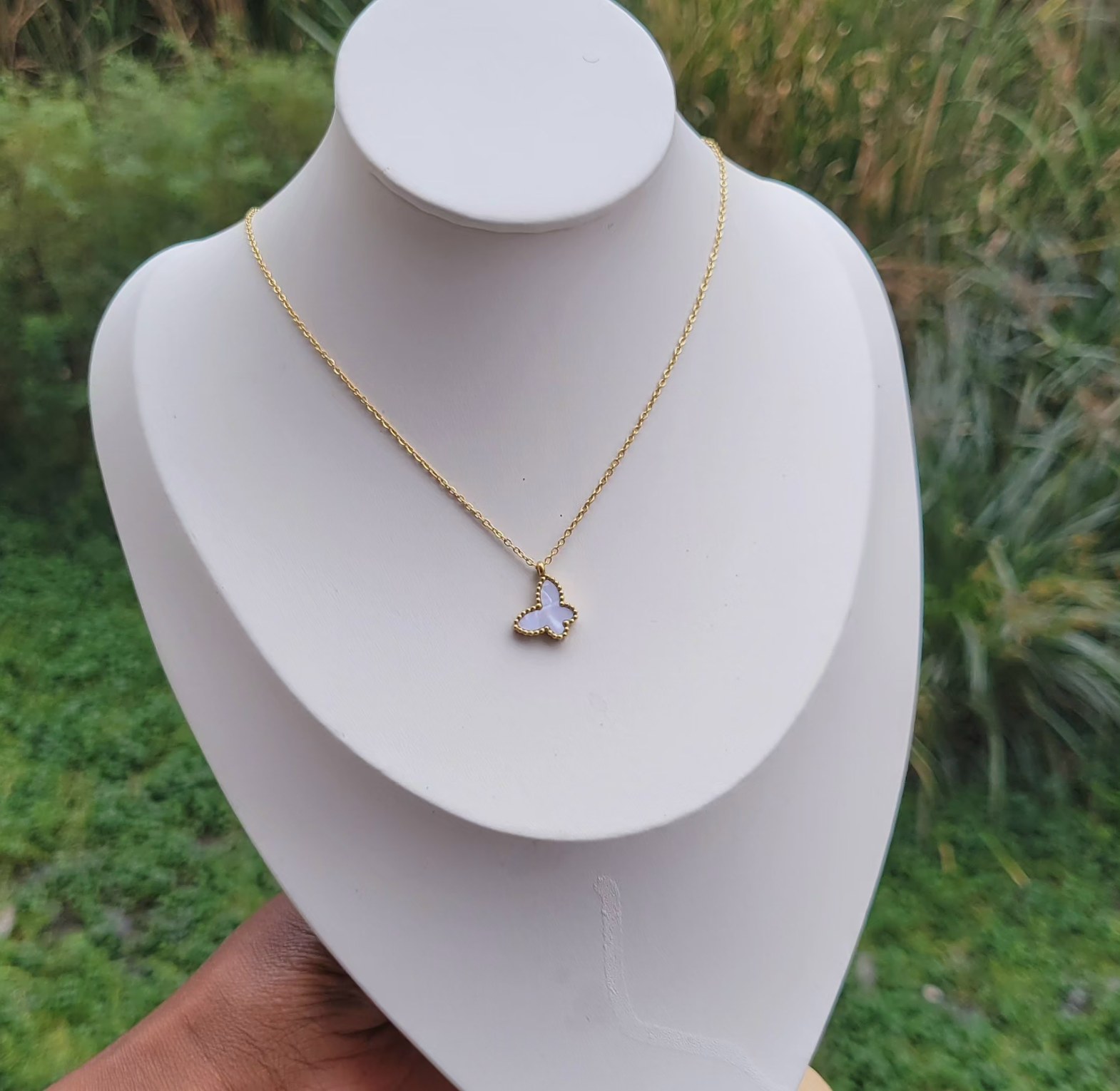 Sofia  butterfly necklace  image