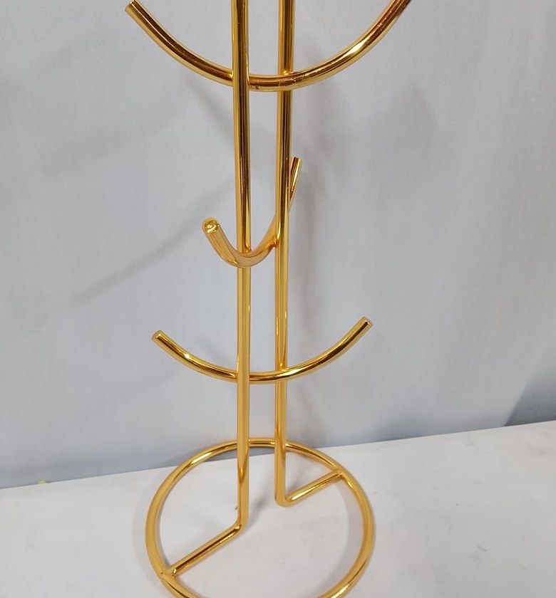 Heavy Duty Cup Holder/Stand – Durable & Stylish (Gold Finish) image