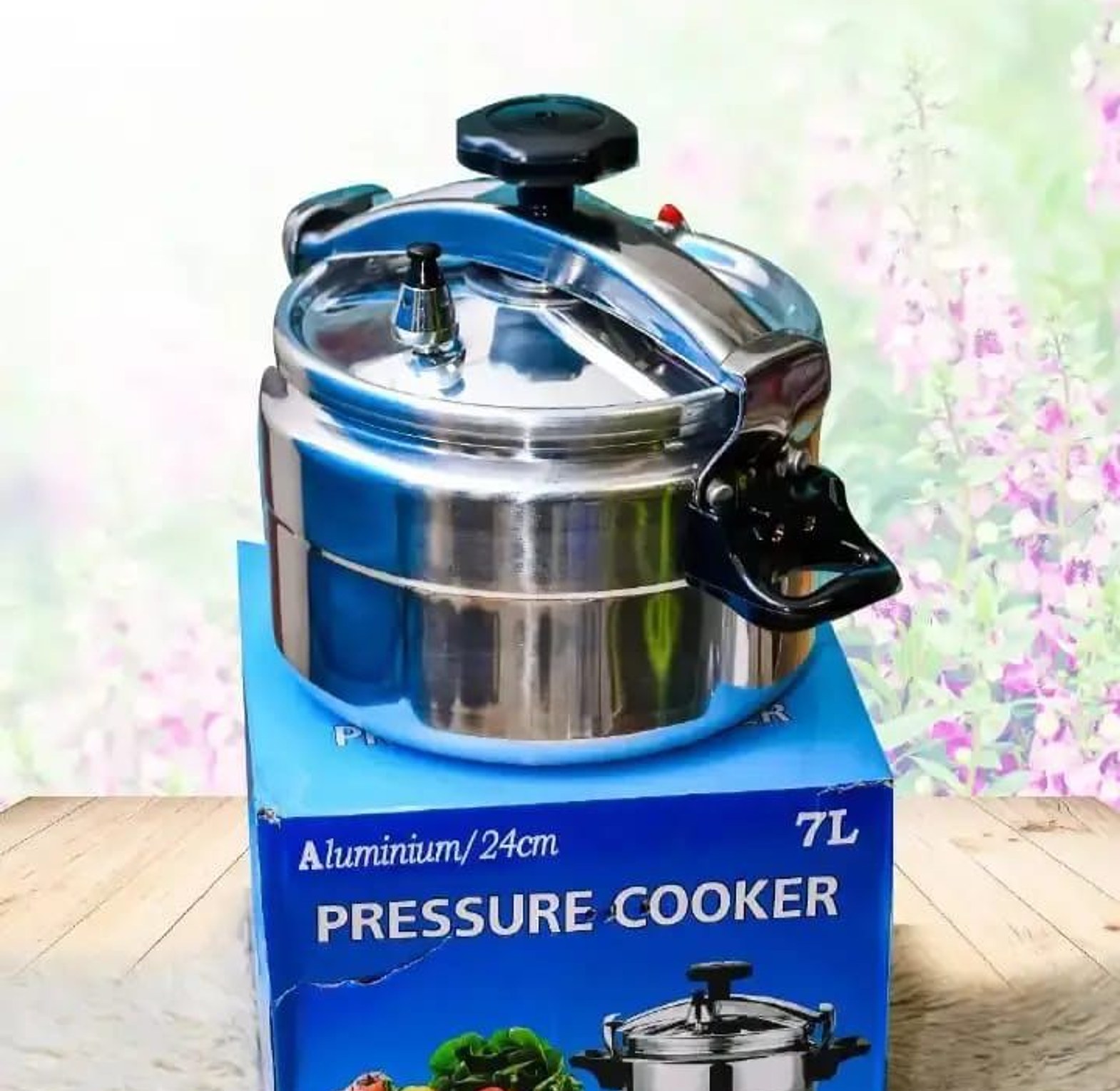 Aluminum Pressure Cooker Explosion Proof Stainless Steel 5l to  15 Litres image