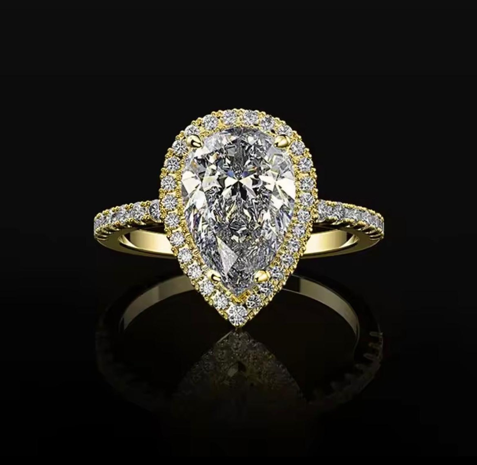 The Emerald Cushion Solitaire with Trillion Accents image