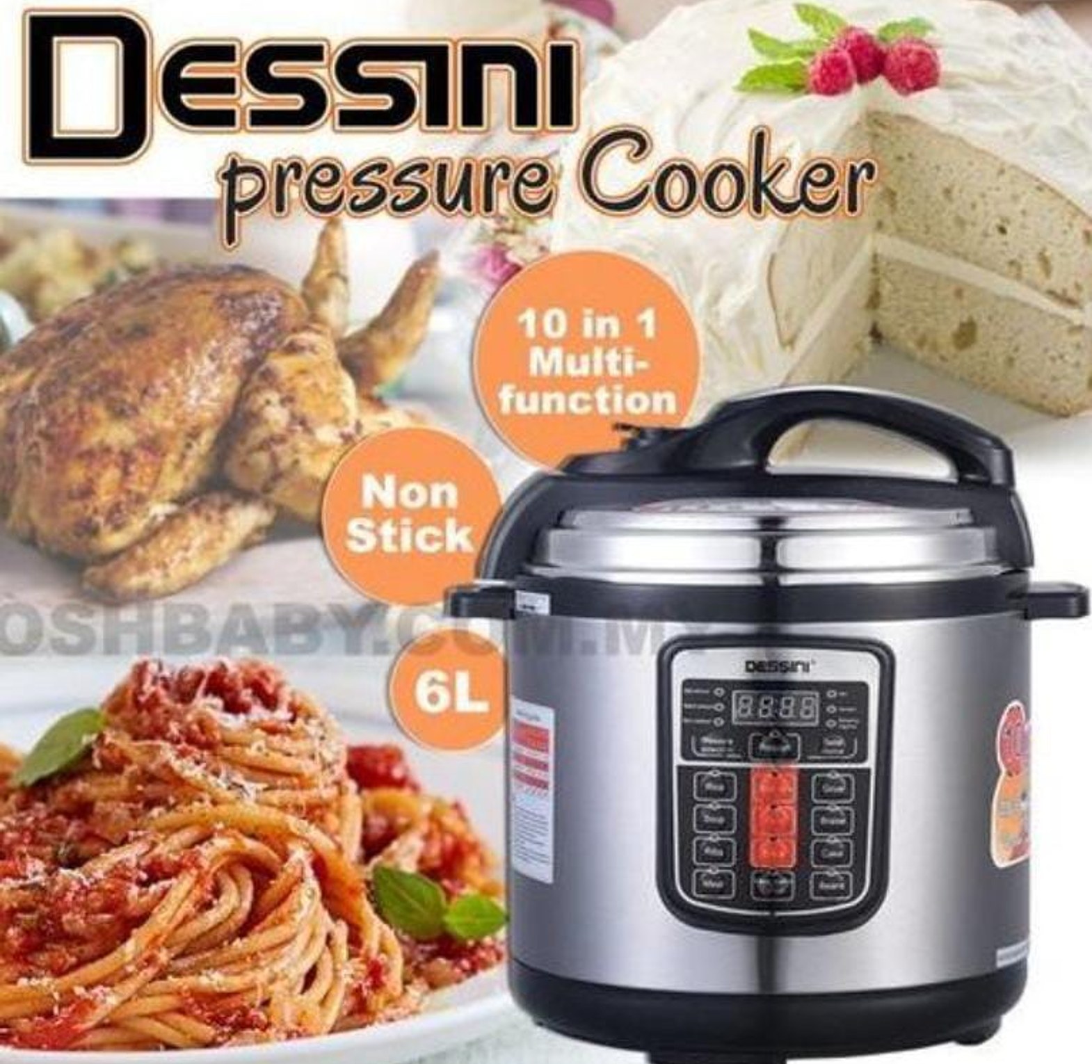 Dessin Multi-functional Electric Pressure Cooker/rice Cooker image
