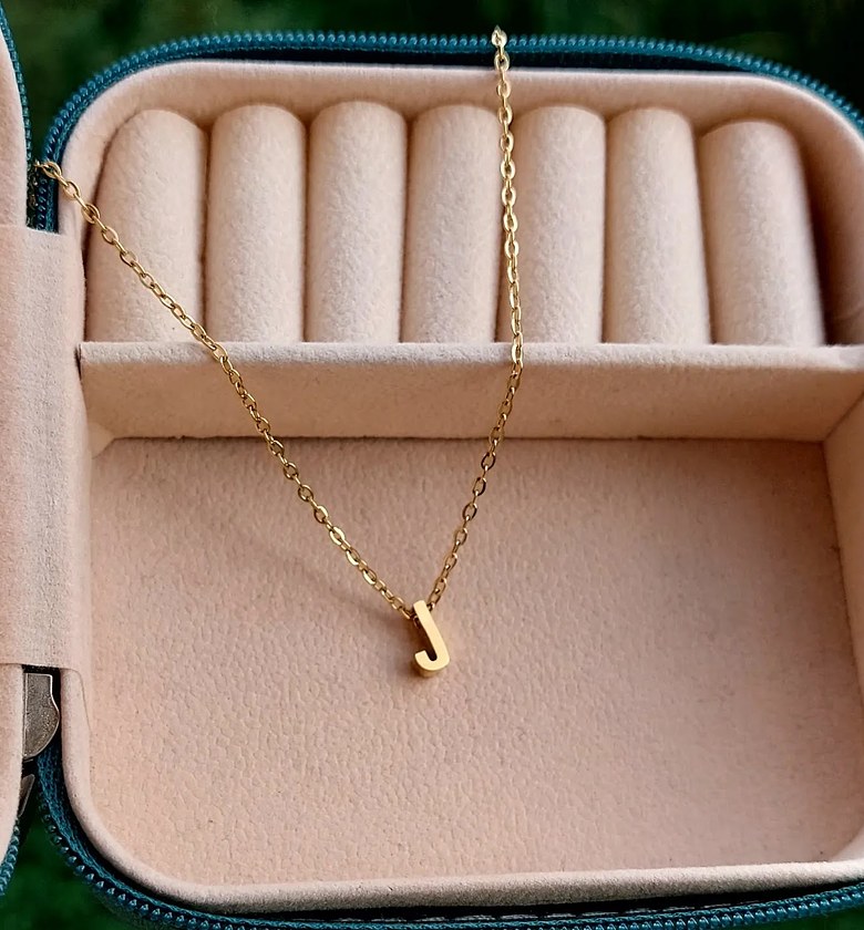 Plain Gold J image