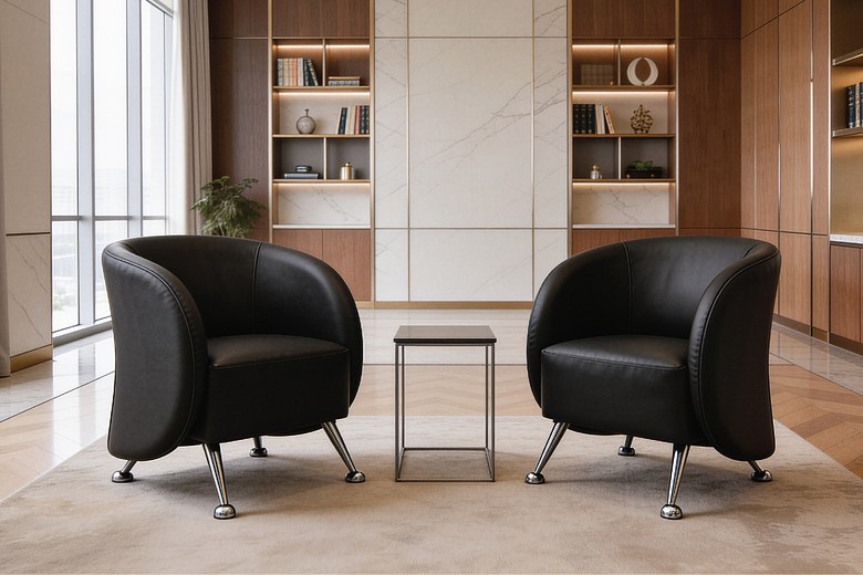 NOLAN Single Seater Leatherette Sofa image
