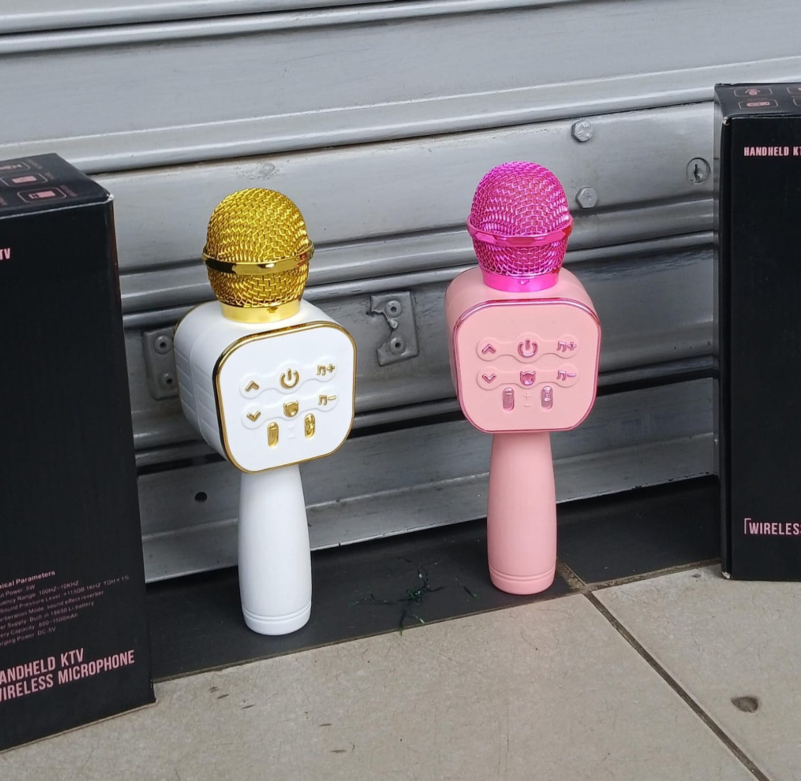 Kids wireless microphone hifi speaker image