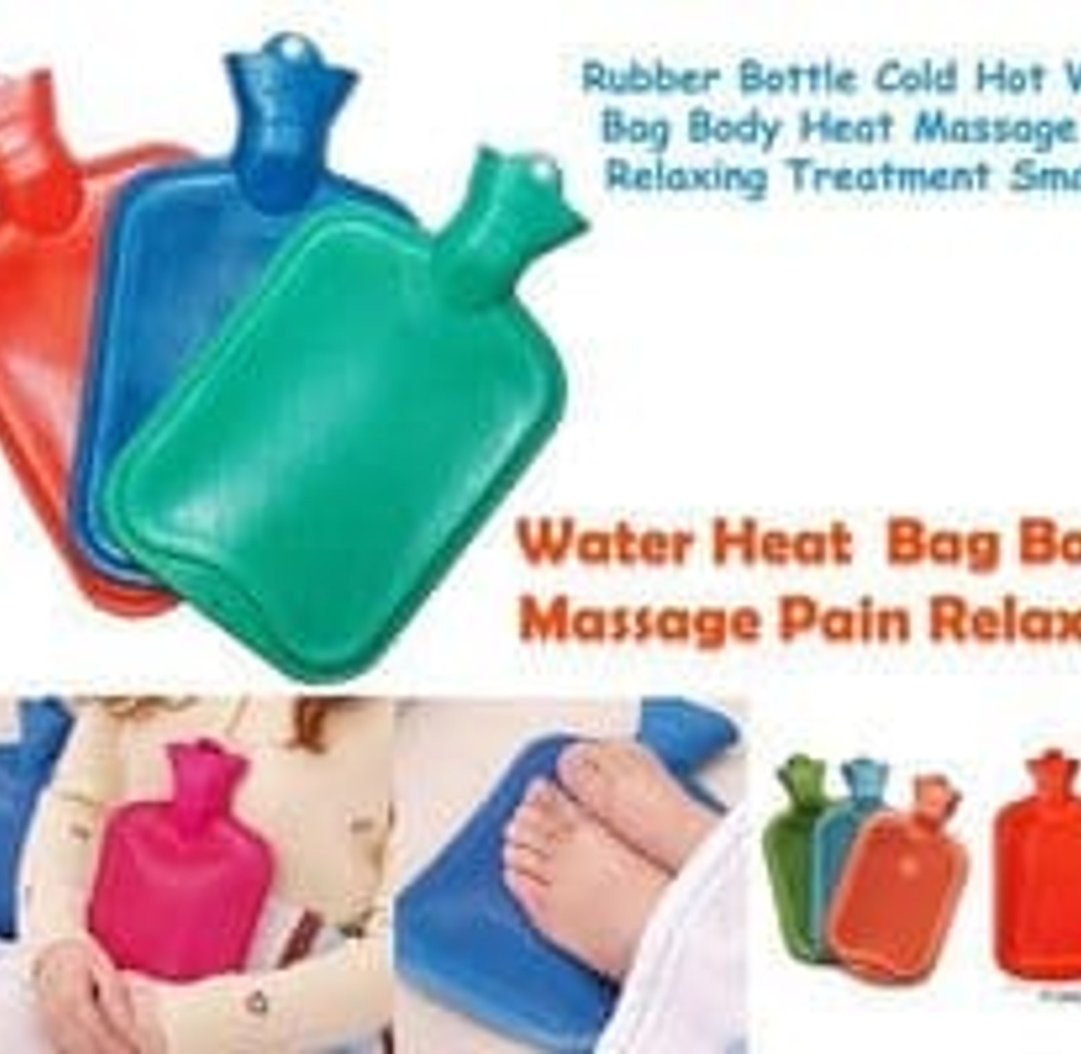 1.75L Rubber Hot Water Bottle image