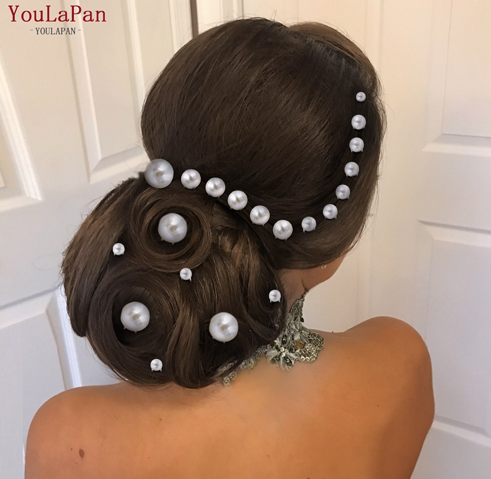 Crystal & Pearl Bridal Hair Pins  image