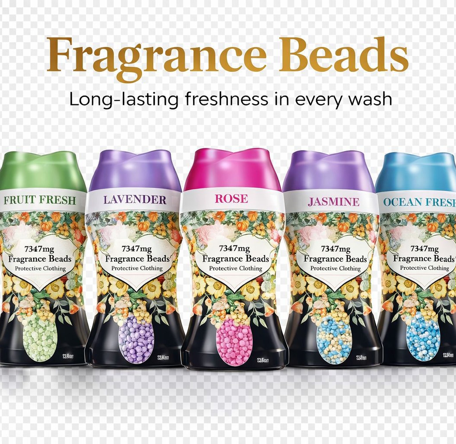 Premium Laundry Fragrance Beads for Long-Lasting Freshness  image
