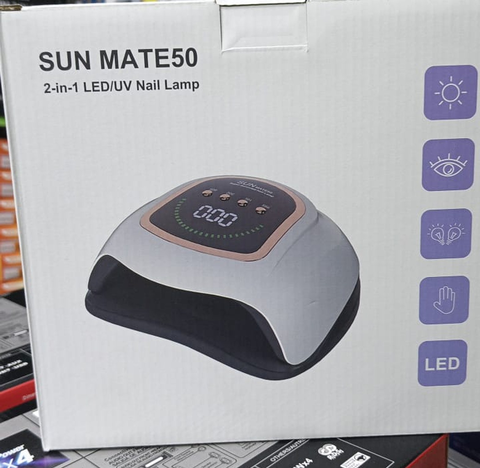 2-in-1 Professional LED/UV Nail Lamp.  image