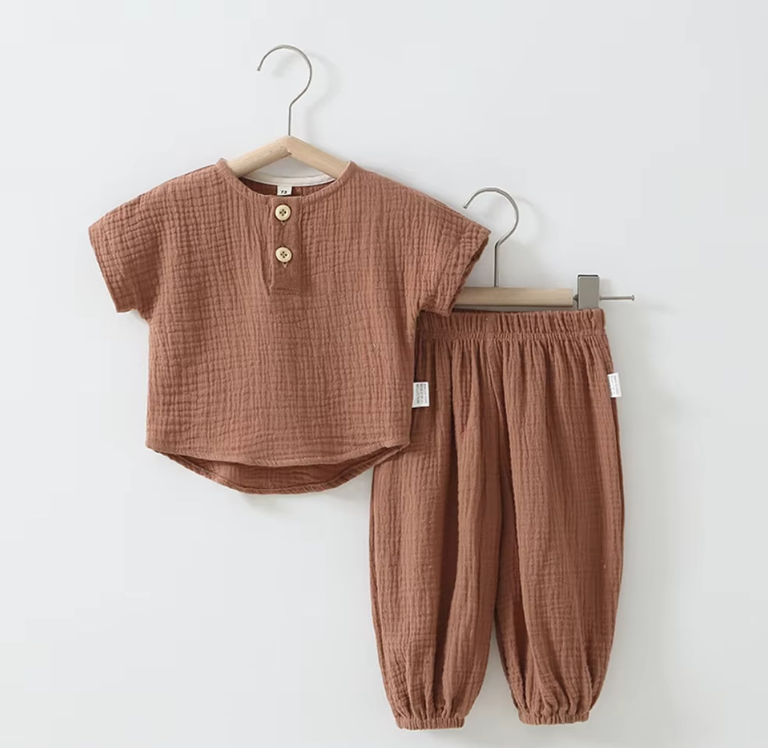 Everyday Comfort Muslin Pants Set image