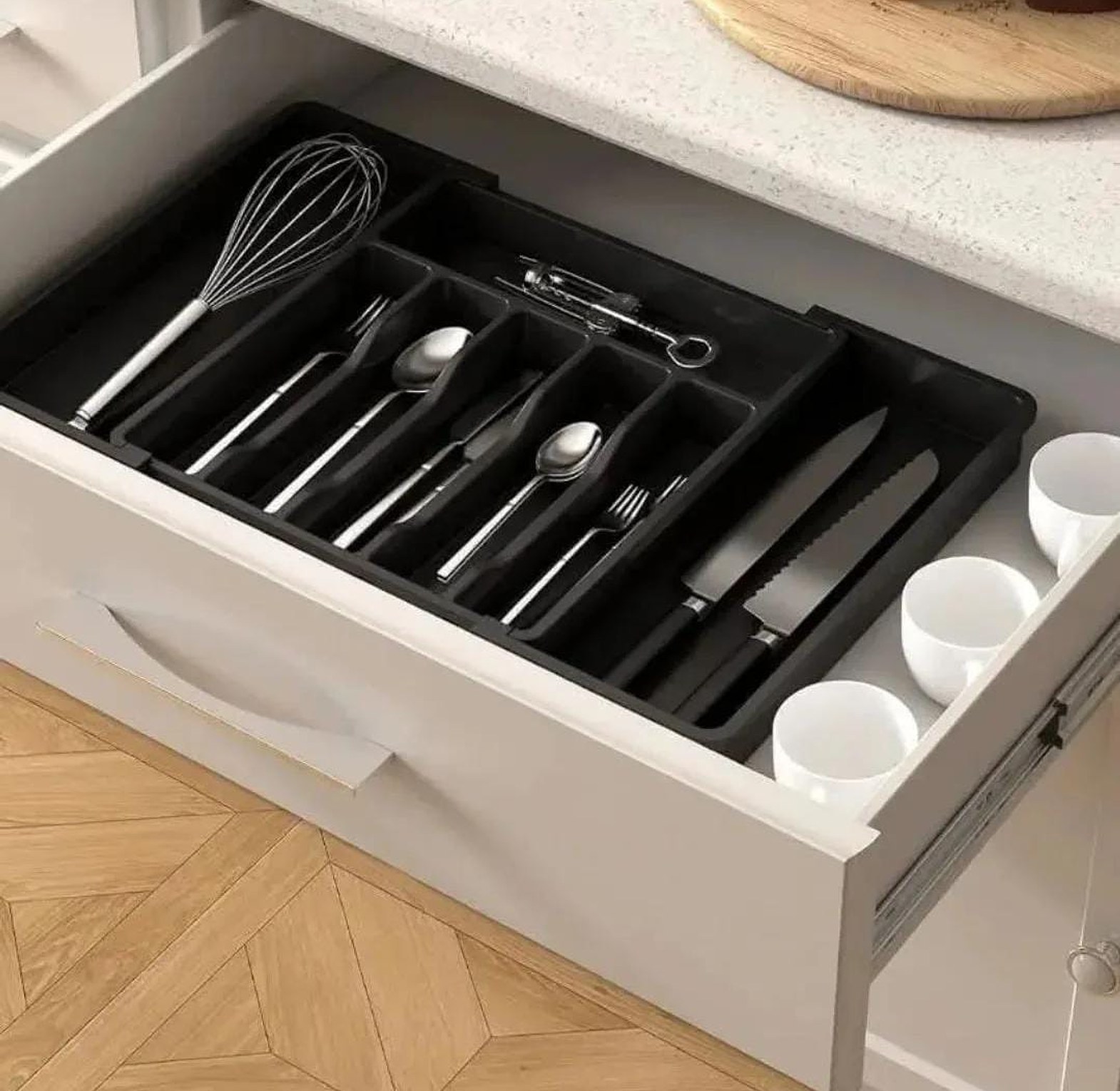 Expandable Cutlery Drawer organizer  image