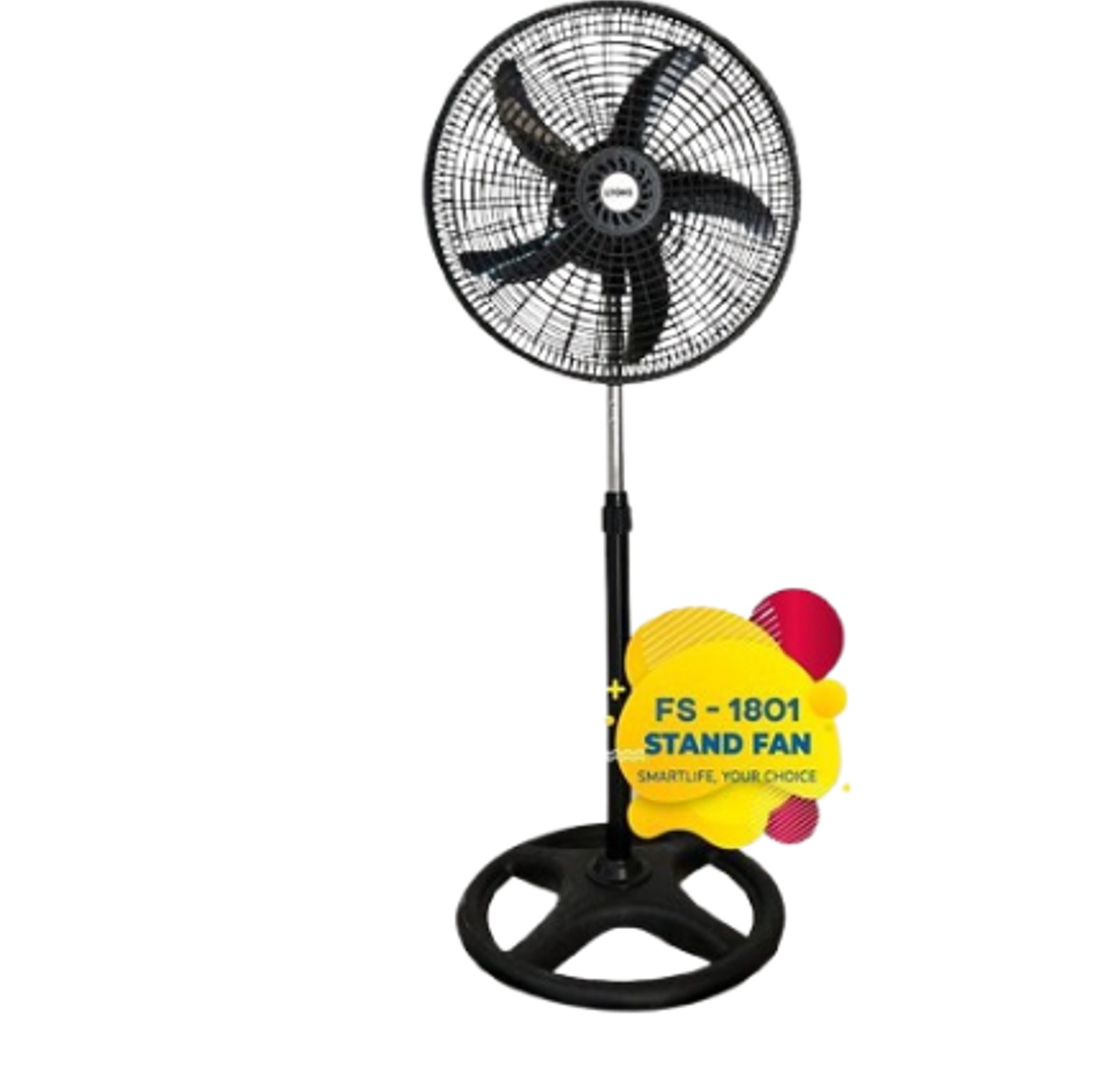 AILYONS Standing Fan With Strong Blades, 18 Inch image