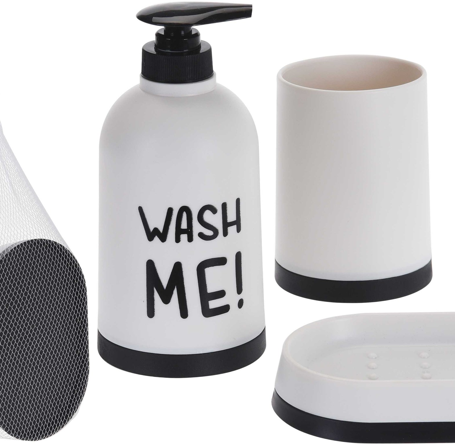 BATHROOM SET 3PCS PP #REF image
