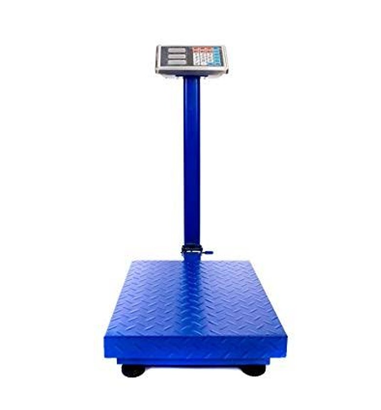 500Kgs - Digital Pricing Electronic Flatbed Platform Weighing Scales - Stainless Steel image