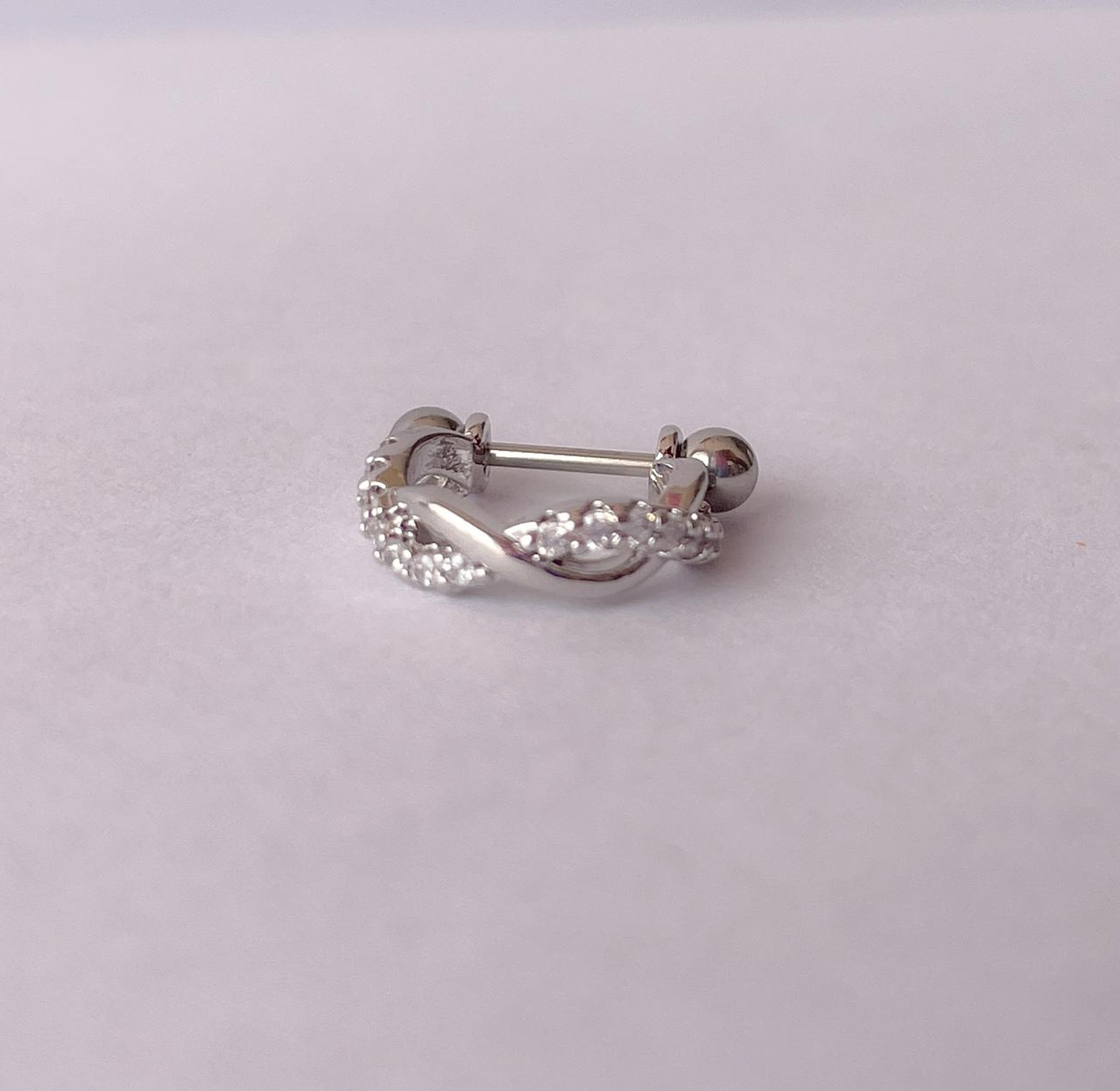 Luminous Twist Cartilage Hoop image