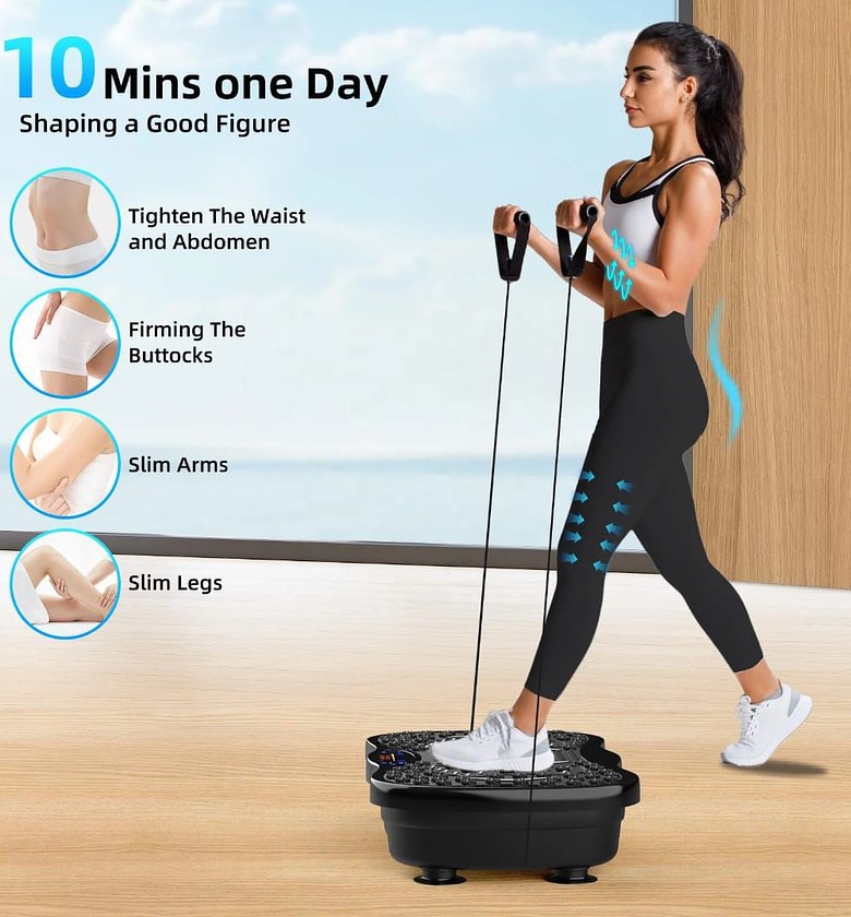 Electric Full Body Slimming Vibrating Plate image