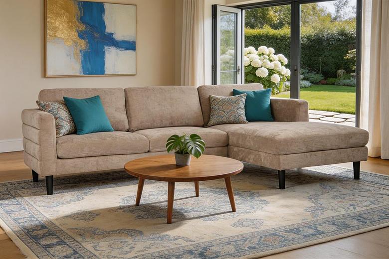BELAIR Fabric Corner Sofa image