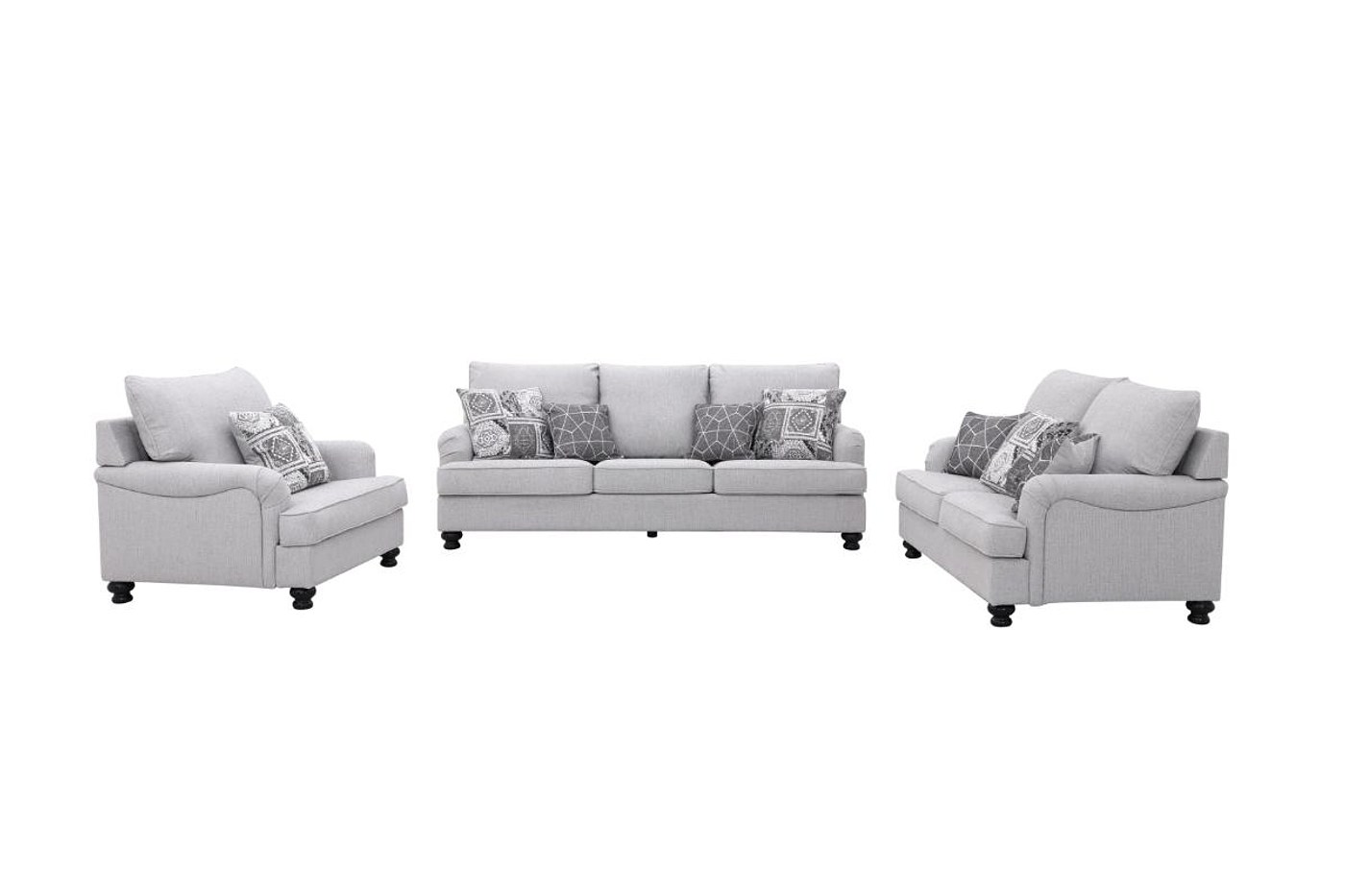 RICO 7 Seater Fabric Sofa image 5